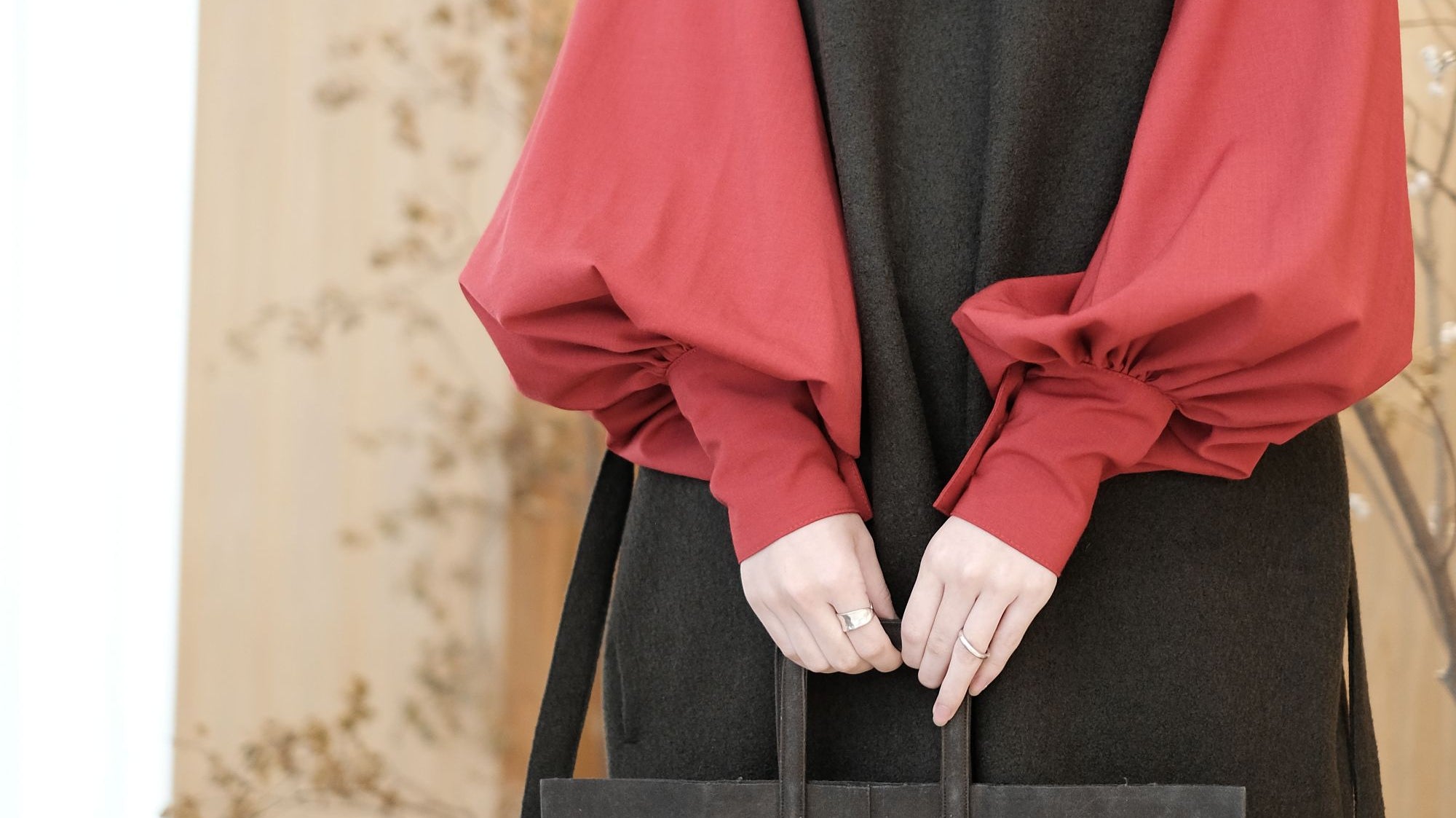 我的紅色拜年穿搭~ by Manki