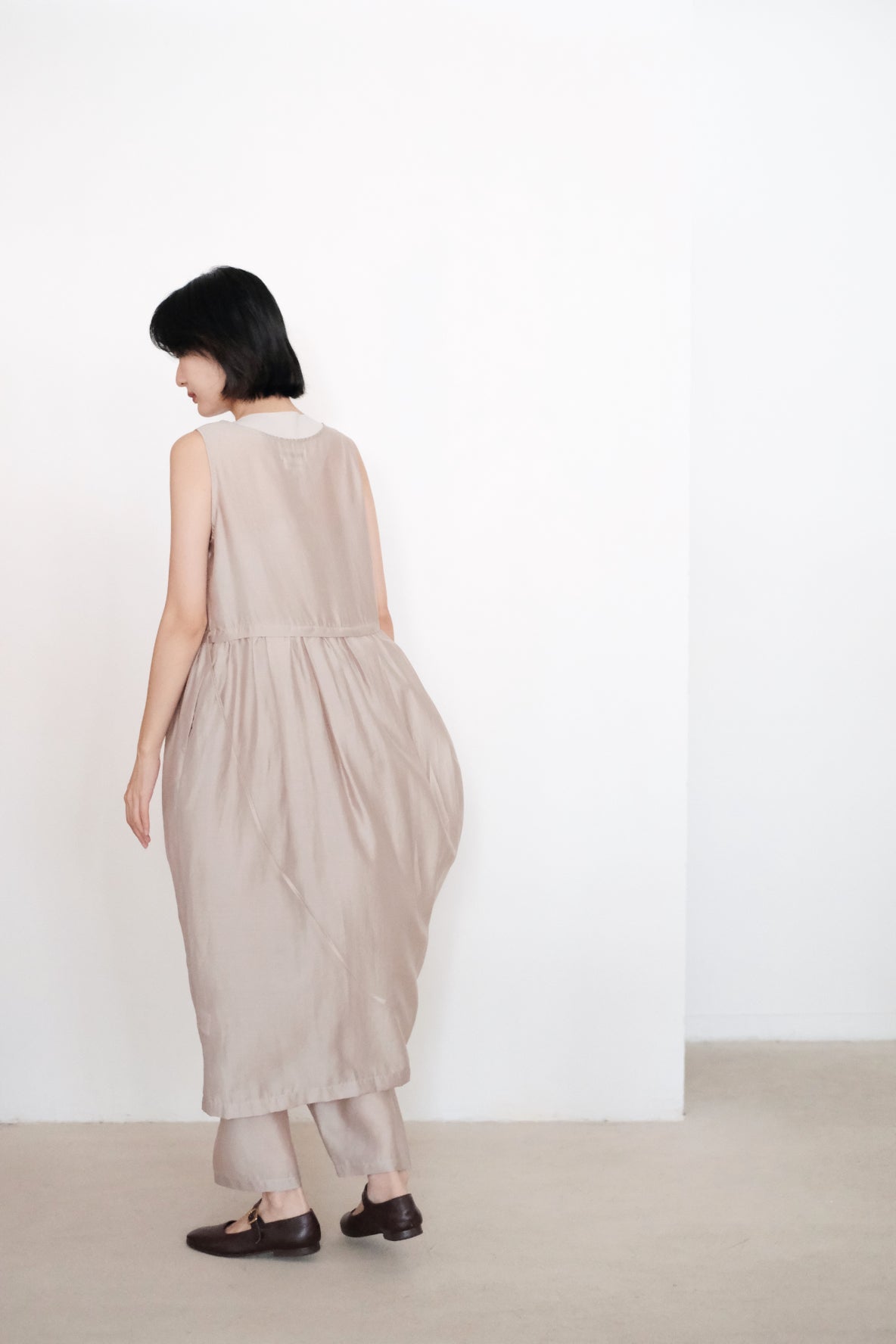 MILLET DRESS (KHAKI)