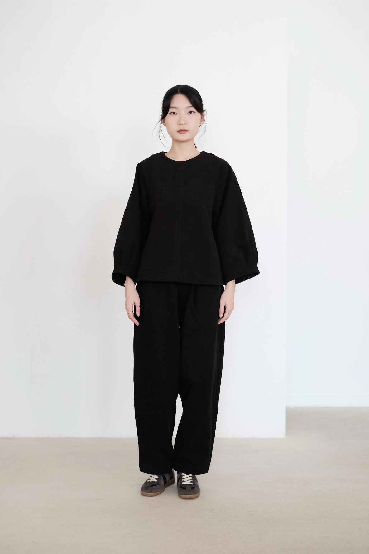 EICHI BLOUSE (BLACK)