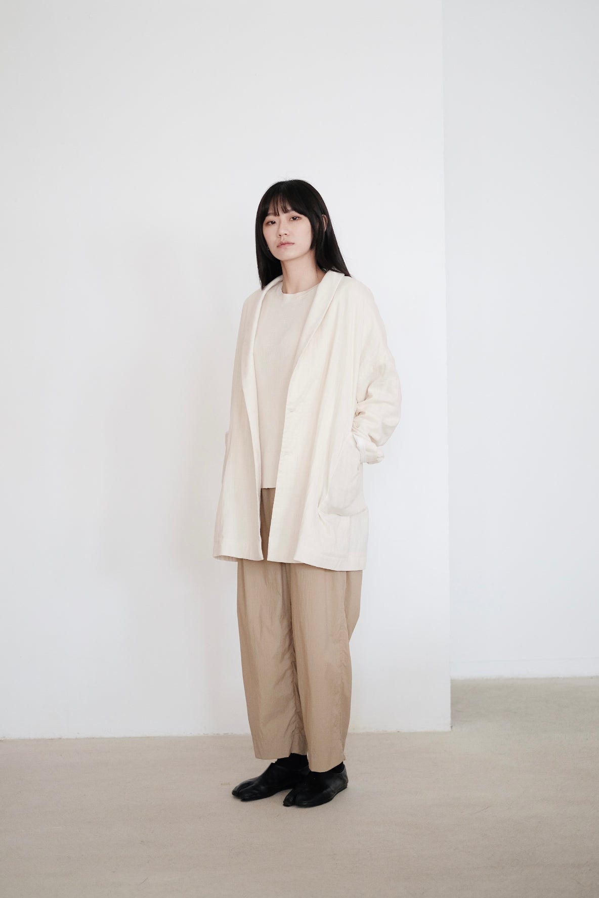 PARKER PANTS (CAMEL) | 杏色綁帶七分長褲