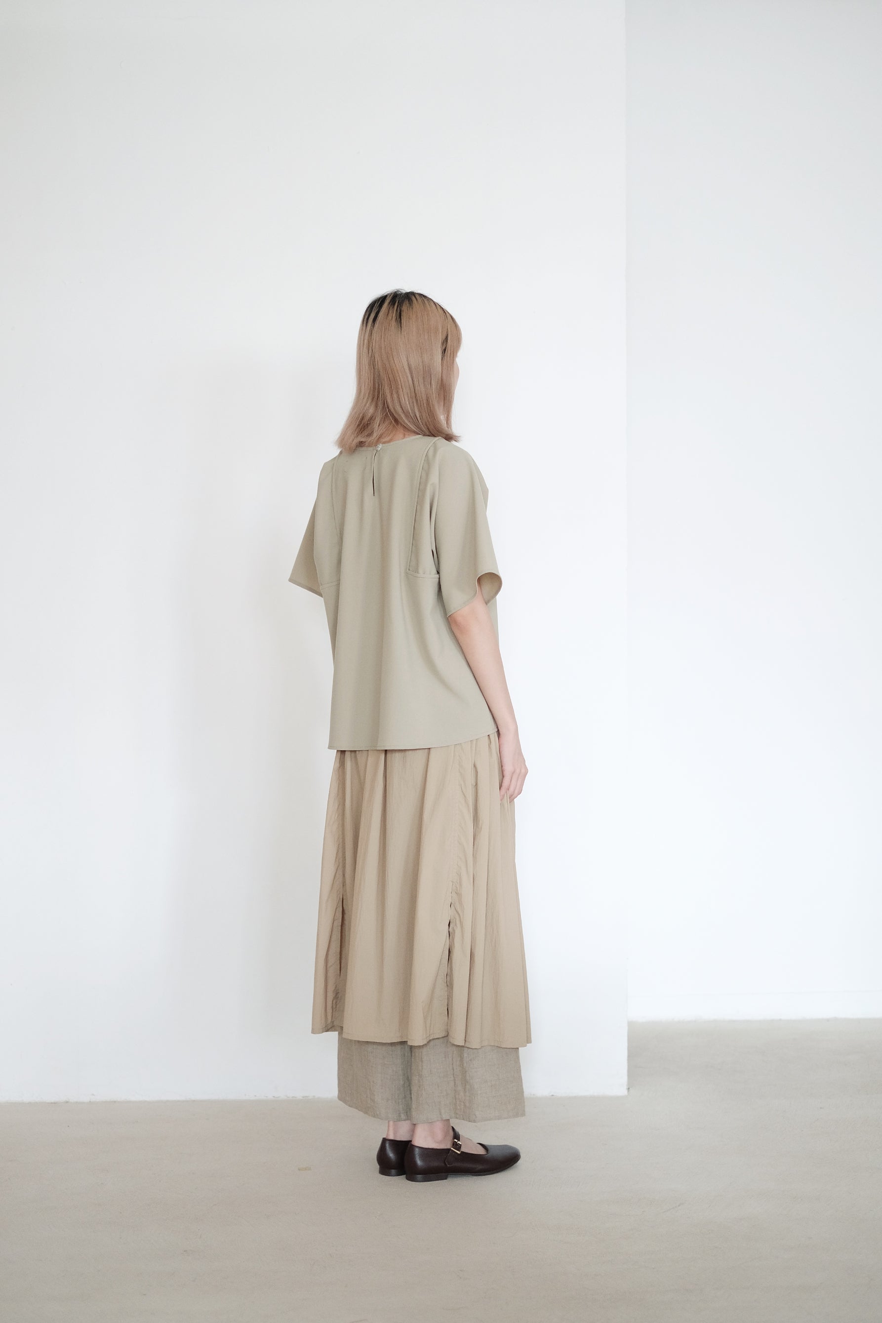 MEGUMI BLOUSE (MATCHA)