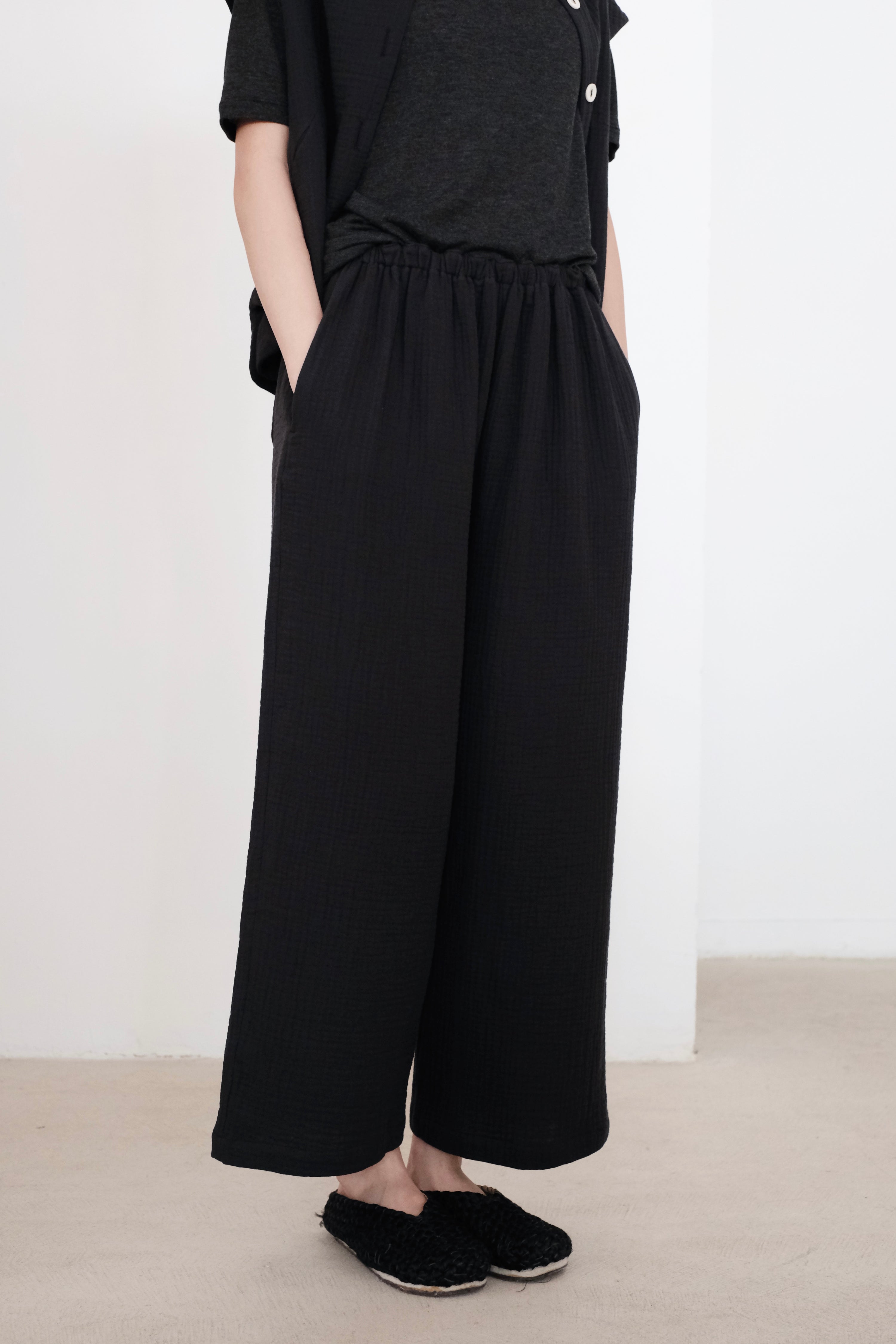 OBAASAN PANT (BLACK)