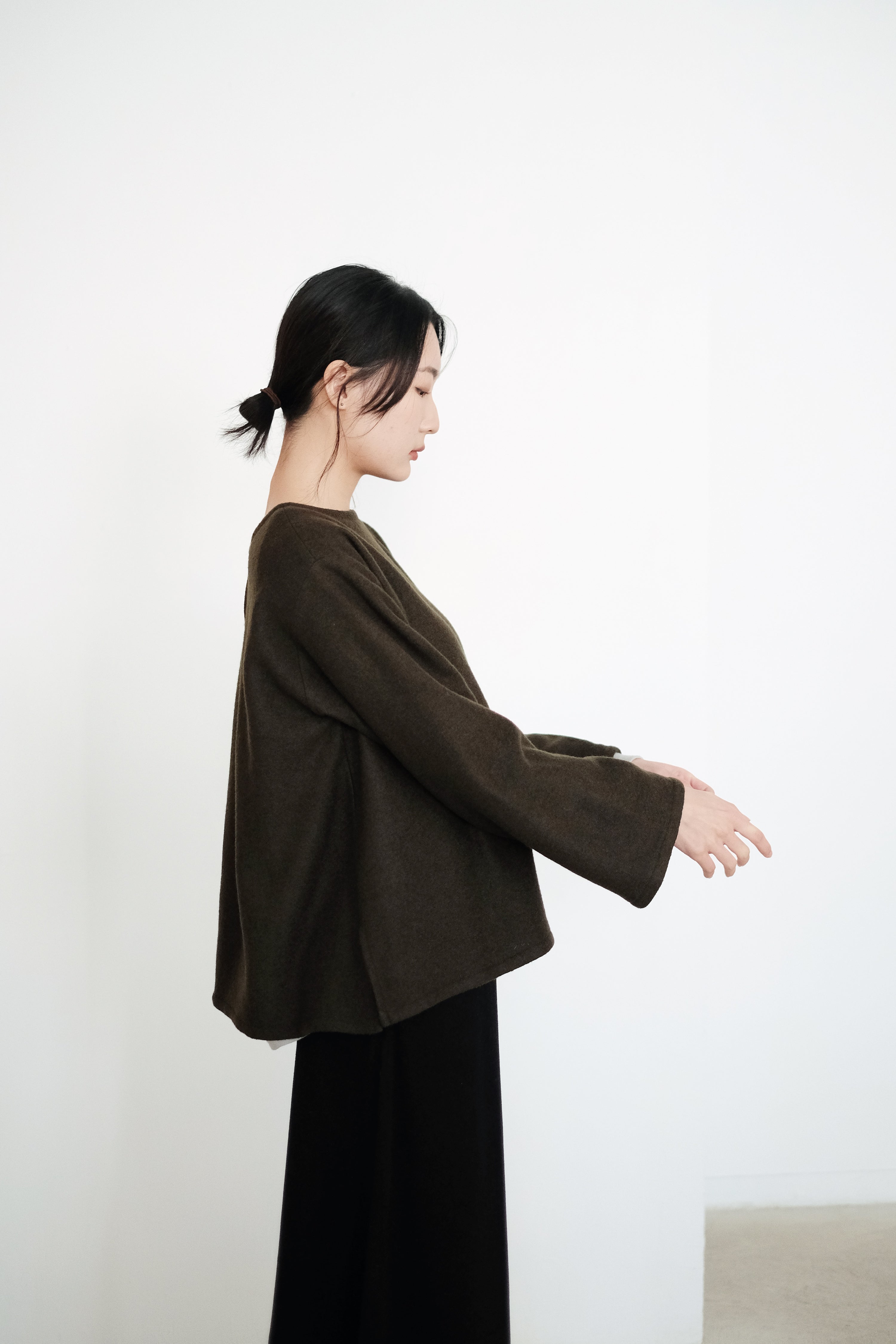 SURKU BLOUSE (OLIVE)