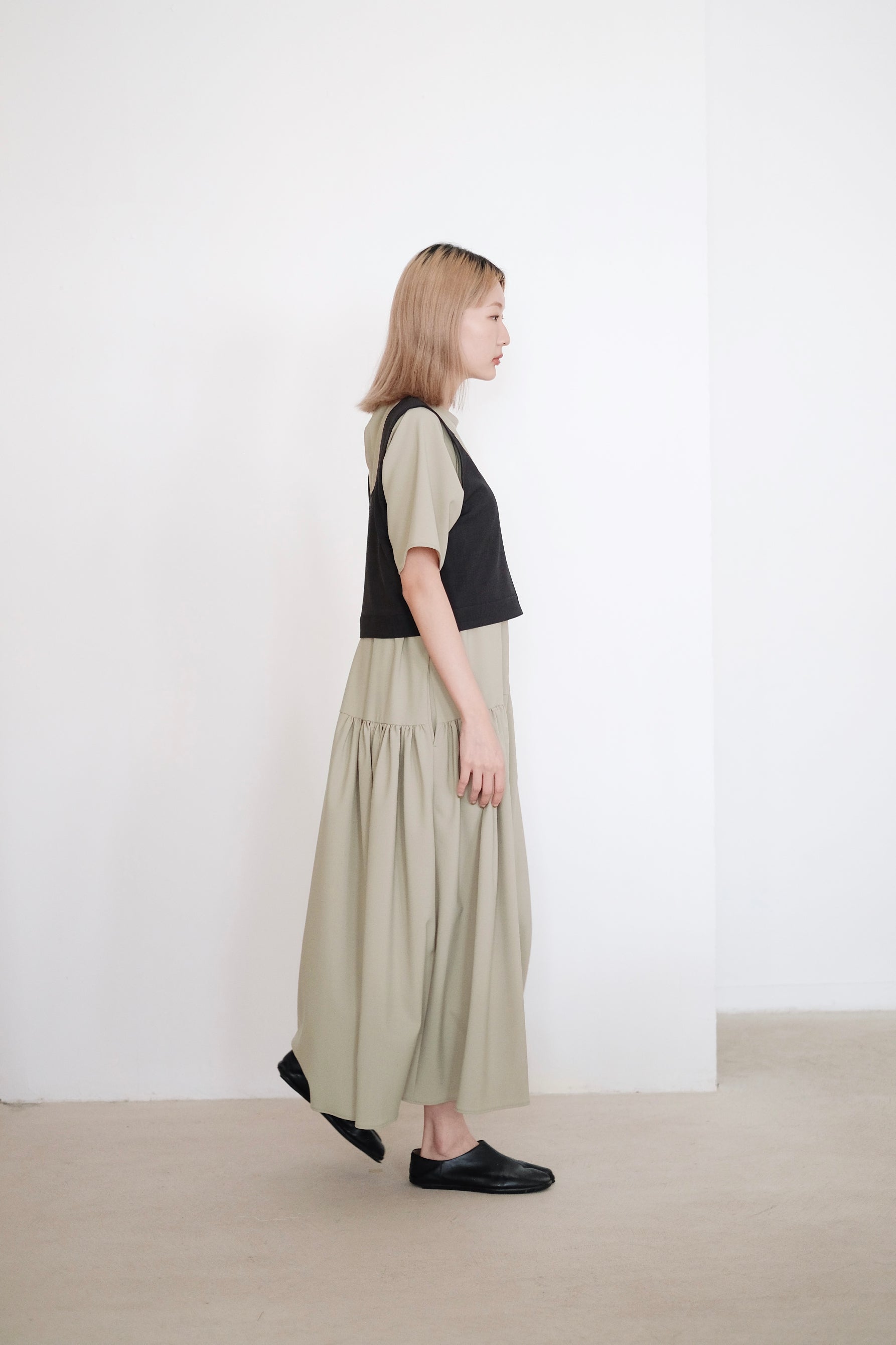 NATSUMI DRESS (MATCHA)