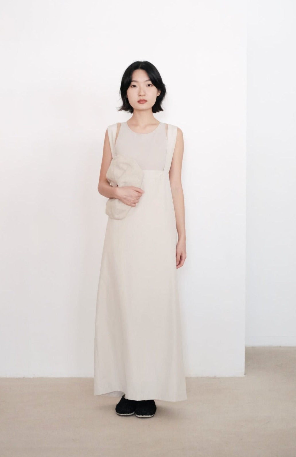 ARIANNA DRESS (BEIGE)