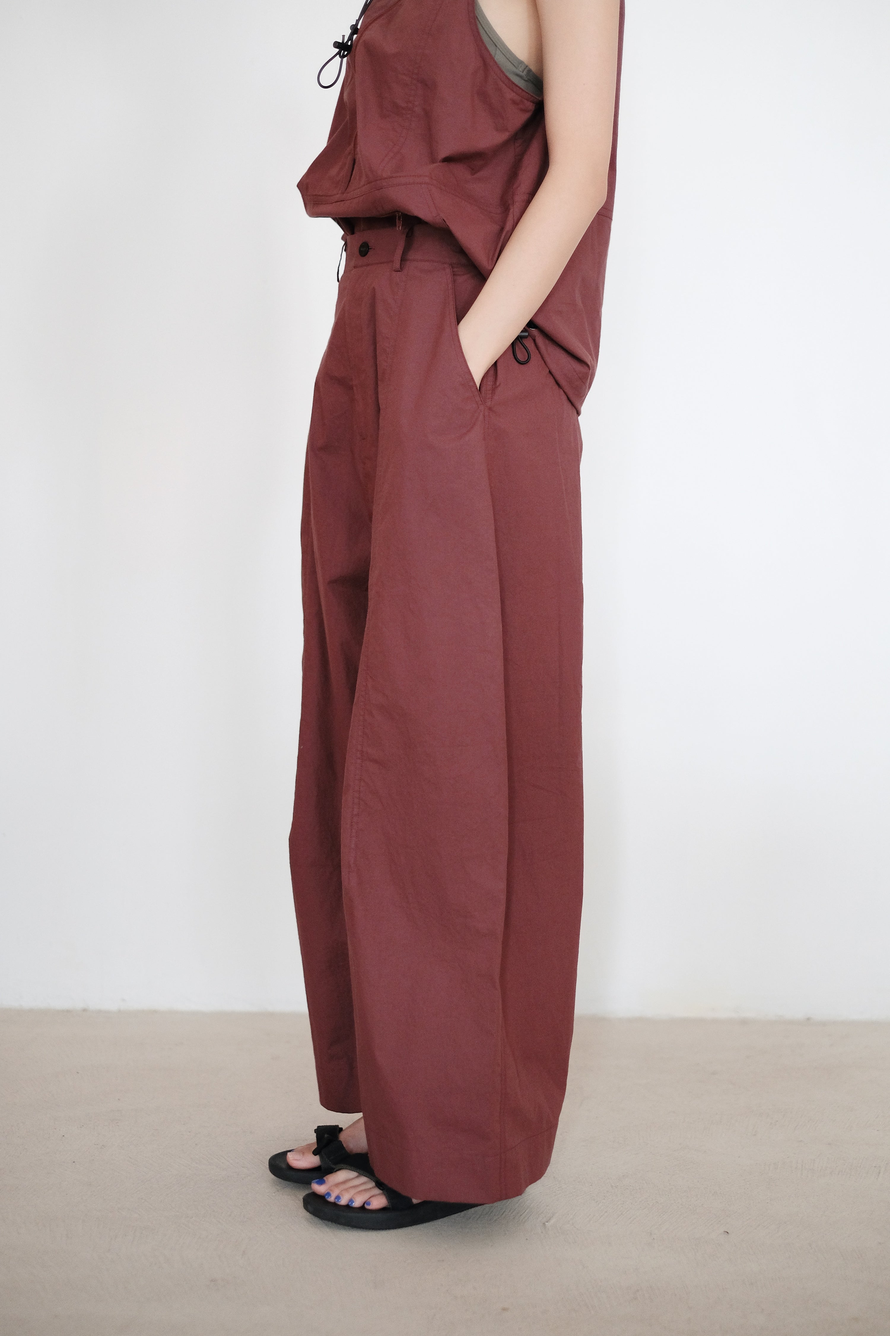 BLAKELY PANT (BURGUNDY)