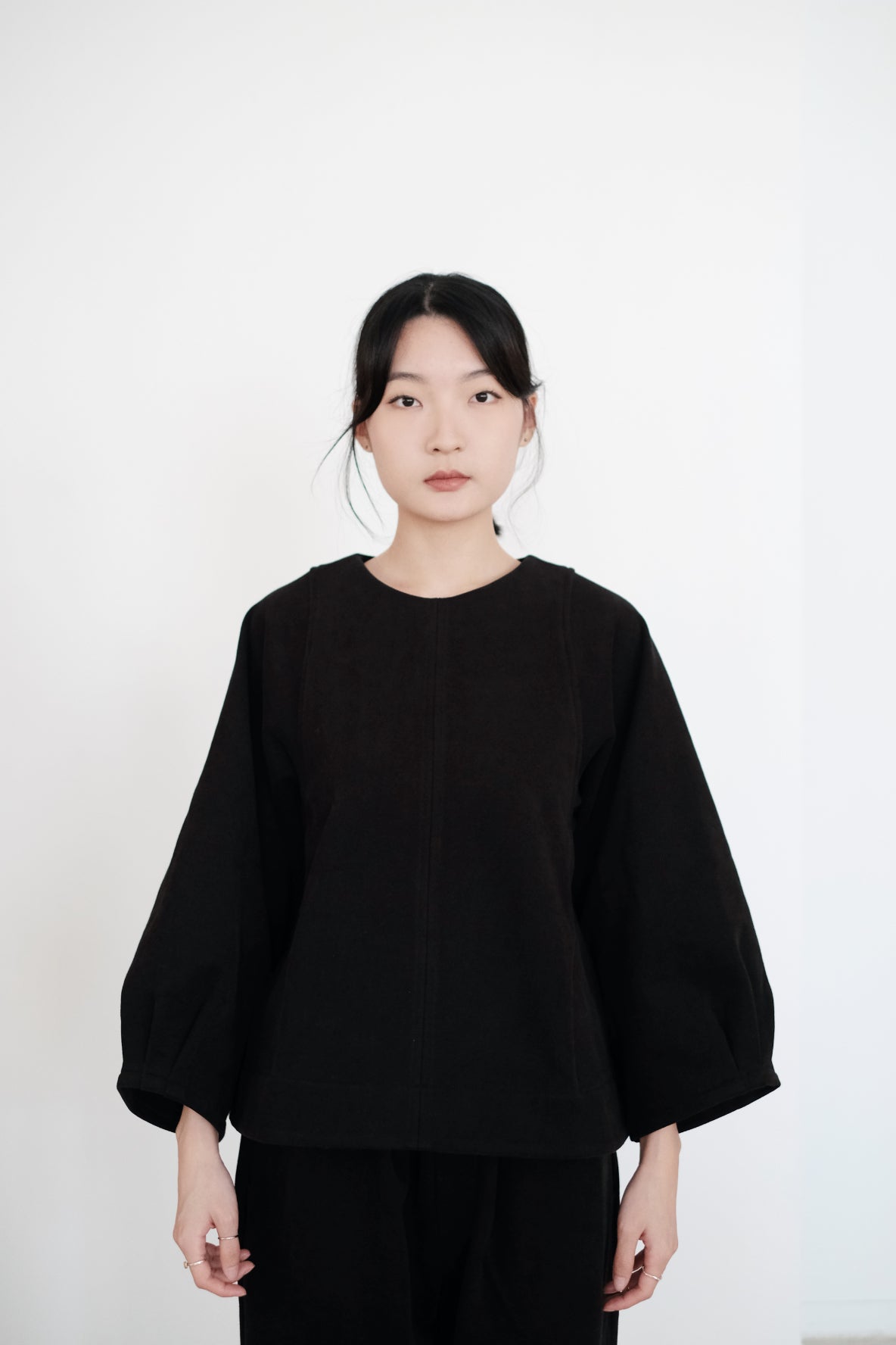 EICHI BLOUSE (BLACK)