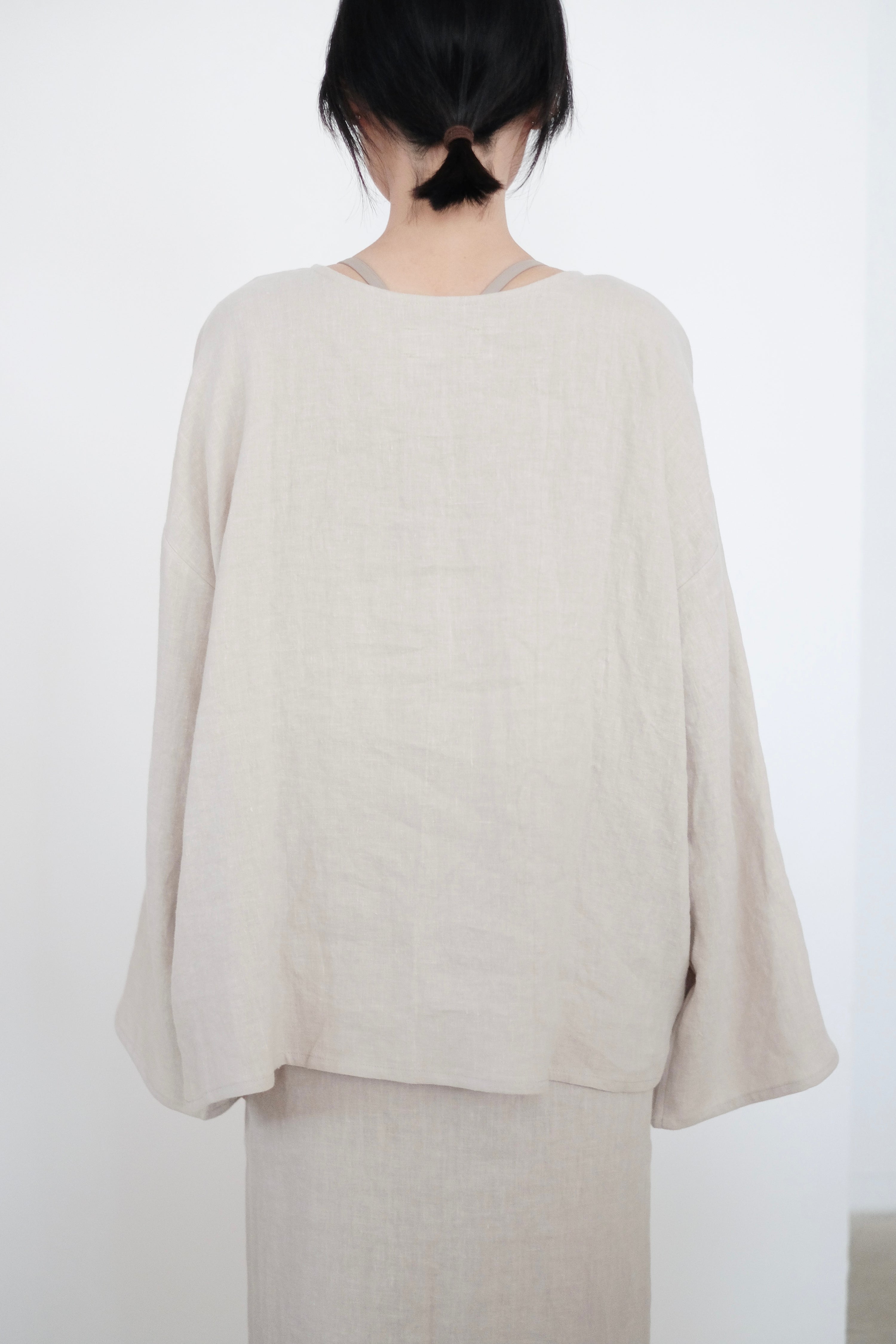 LAINEY BLOUSE (LINEN)