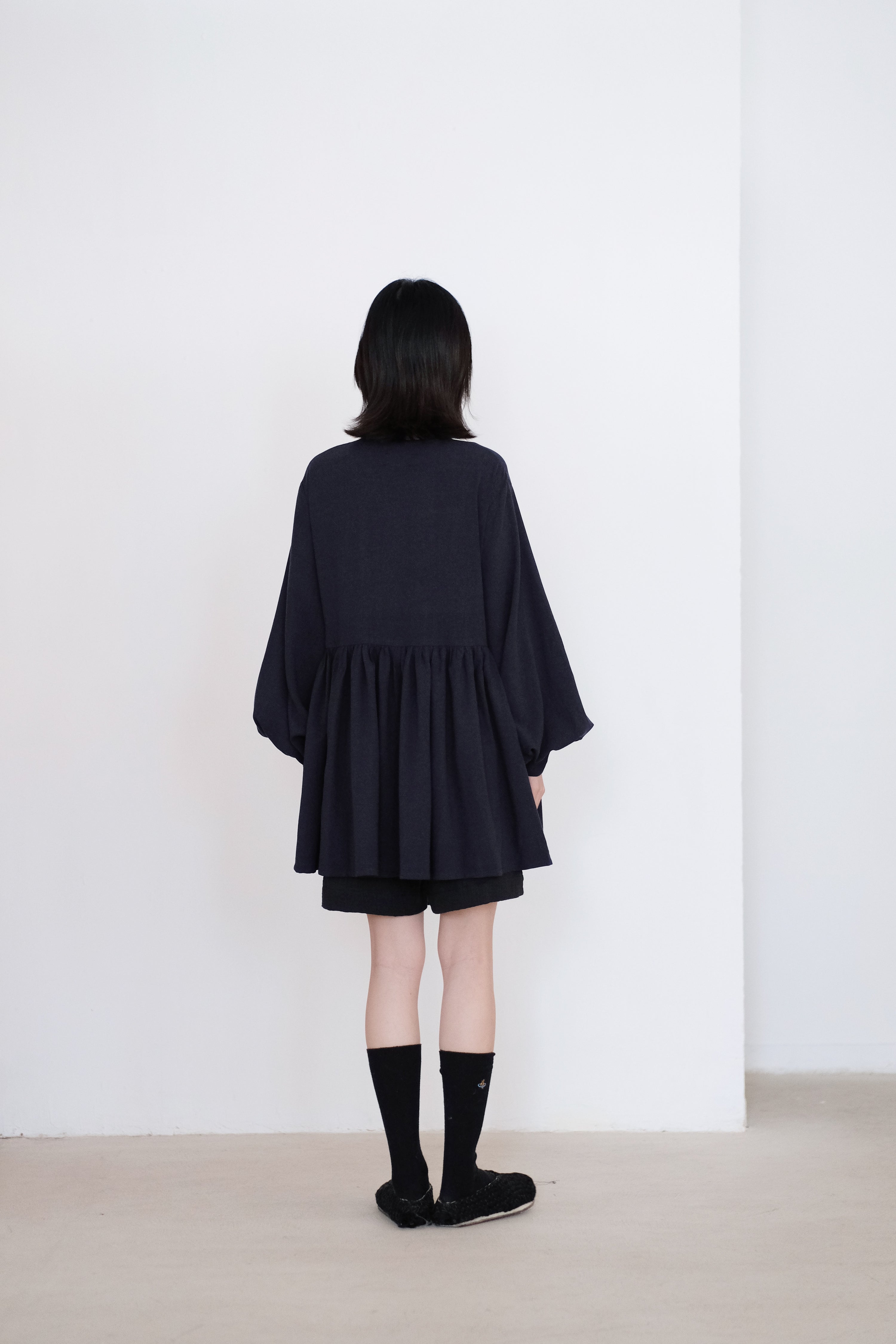 KASLEY BLOUSE (NAVY)