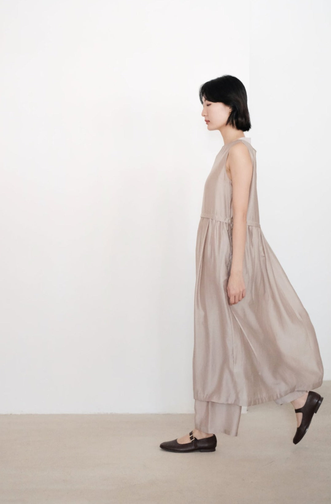 MILLET DRESS (KHAKI)