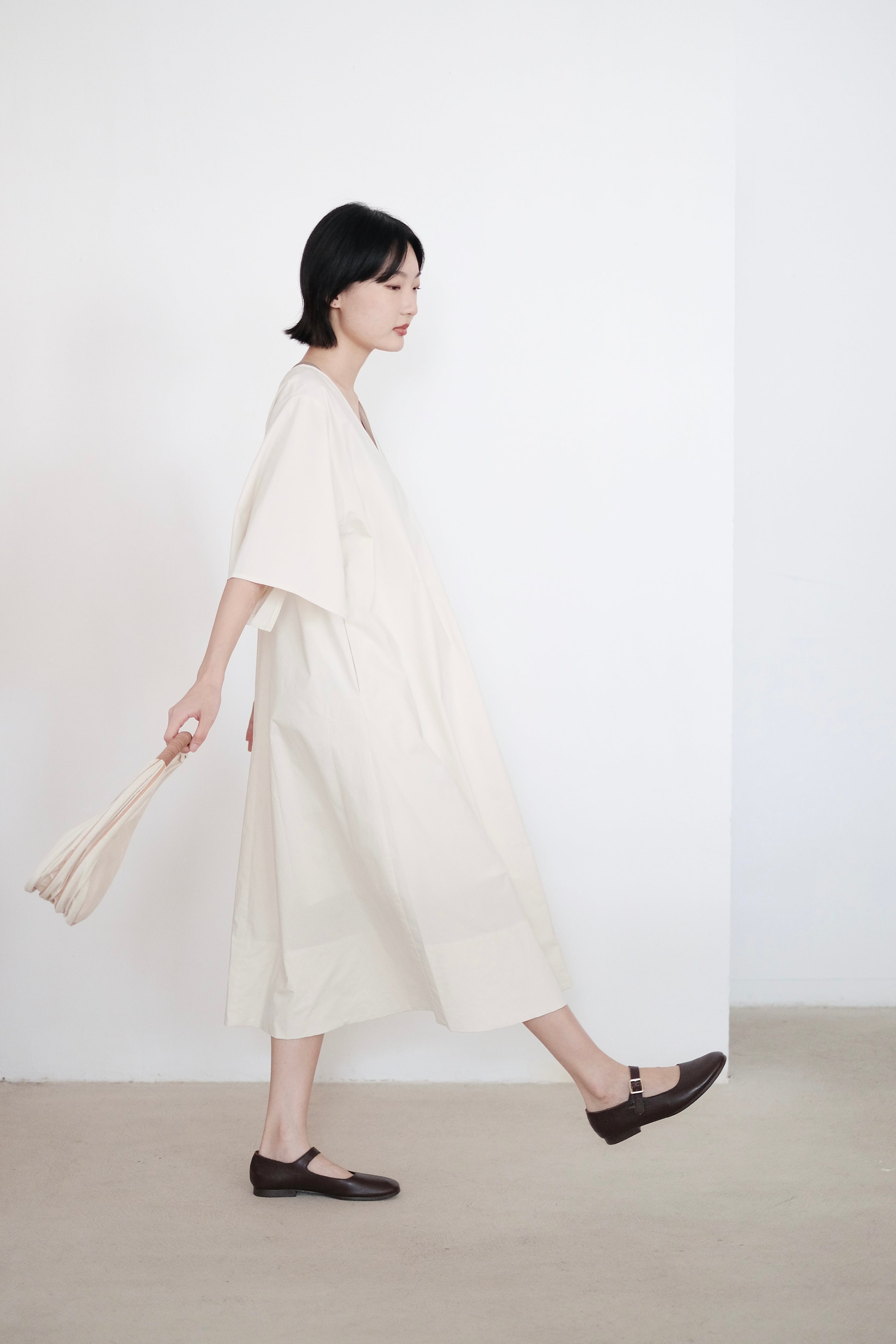 GEMMA DRESS (CREAMY)