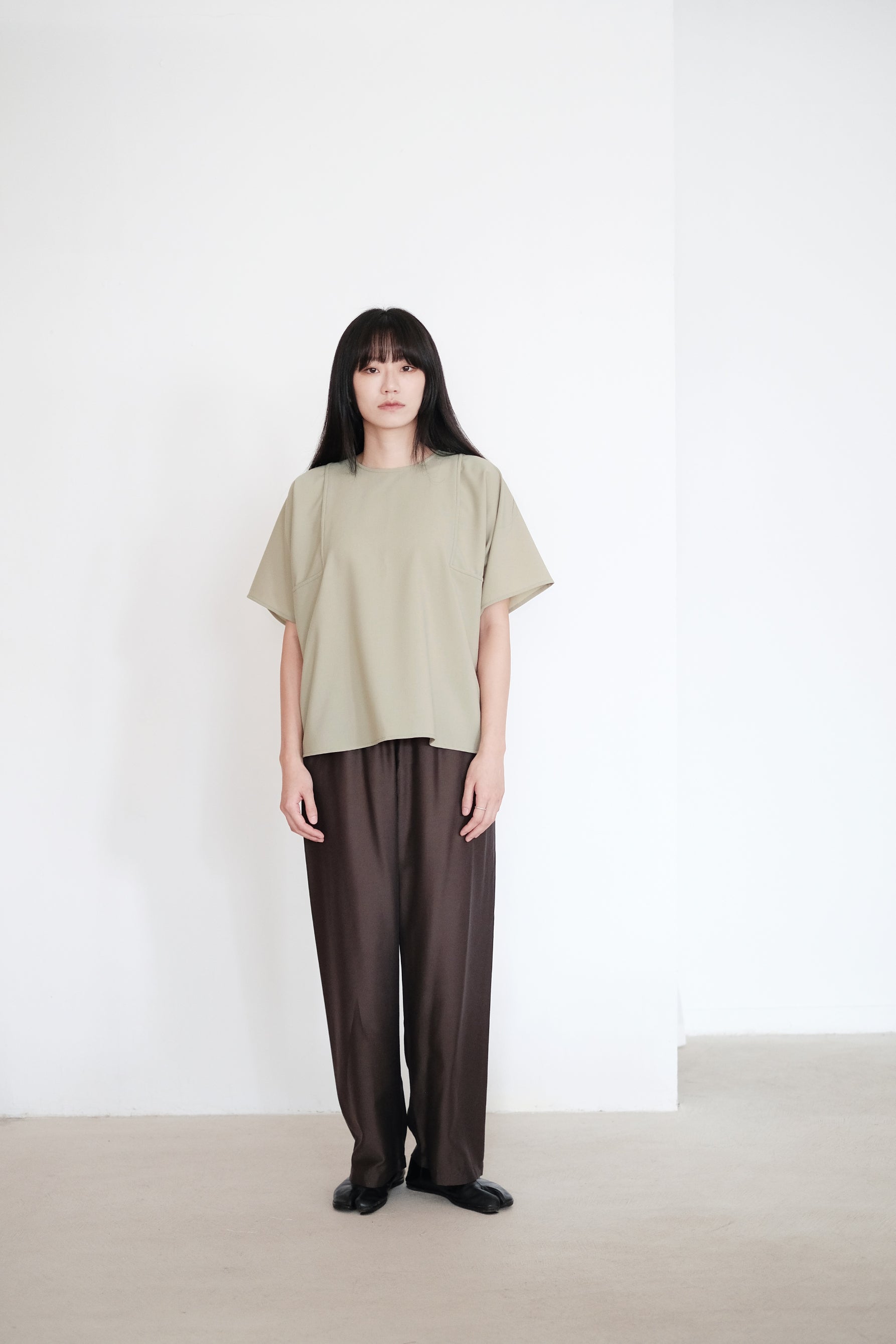 MEGUMI BLOUSE (MATCHA)