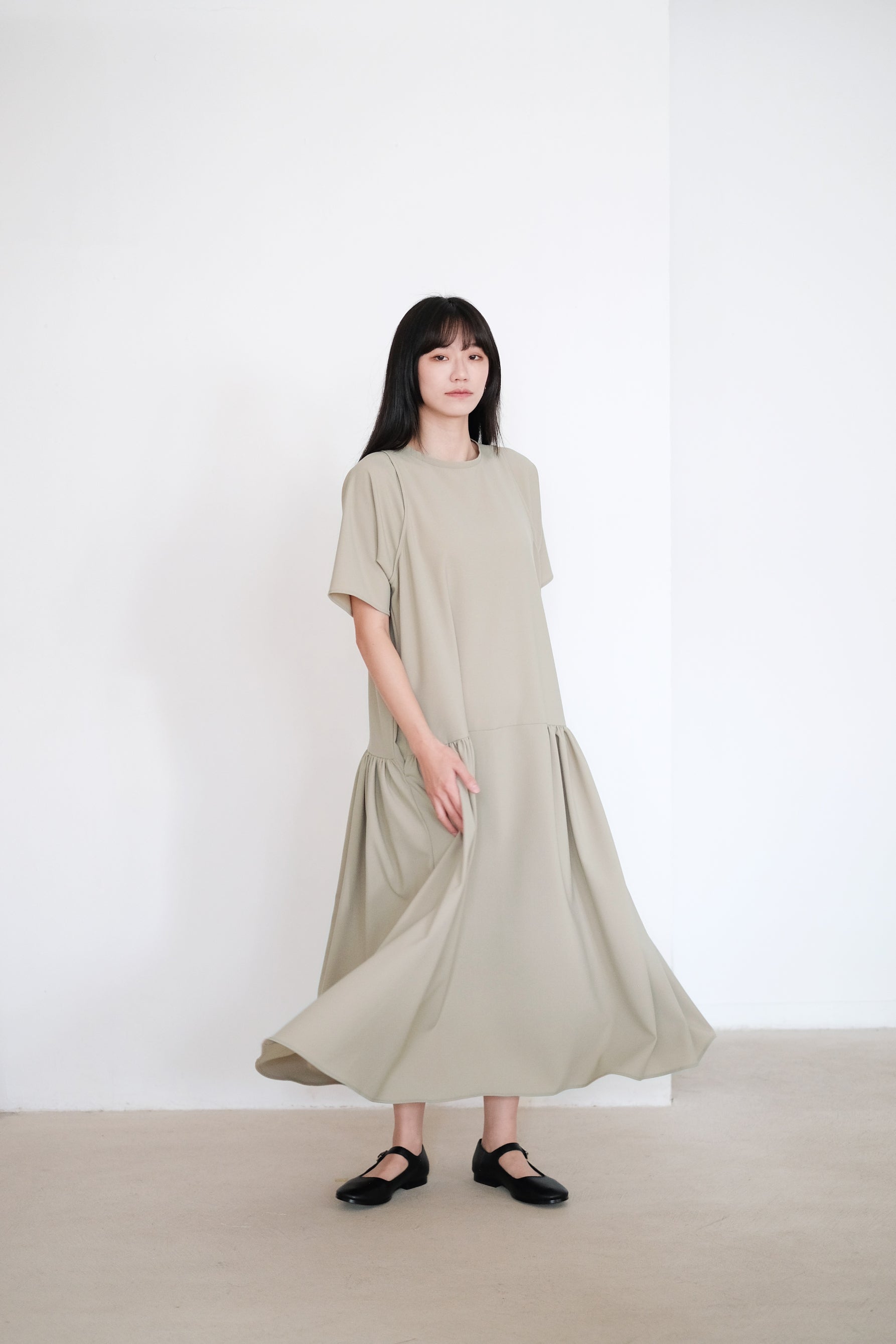 NATSUMI DRESS (MATCHA)