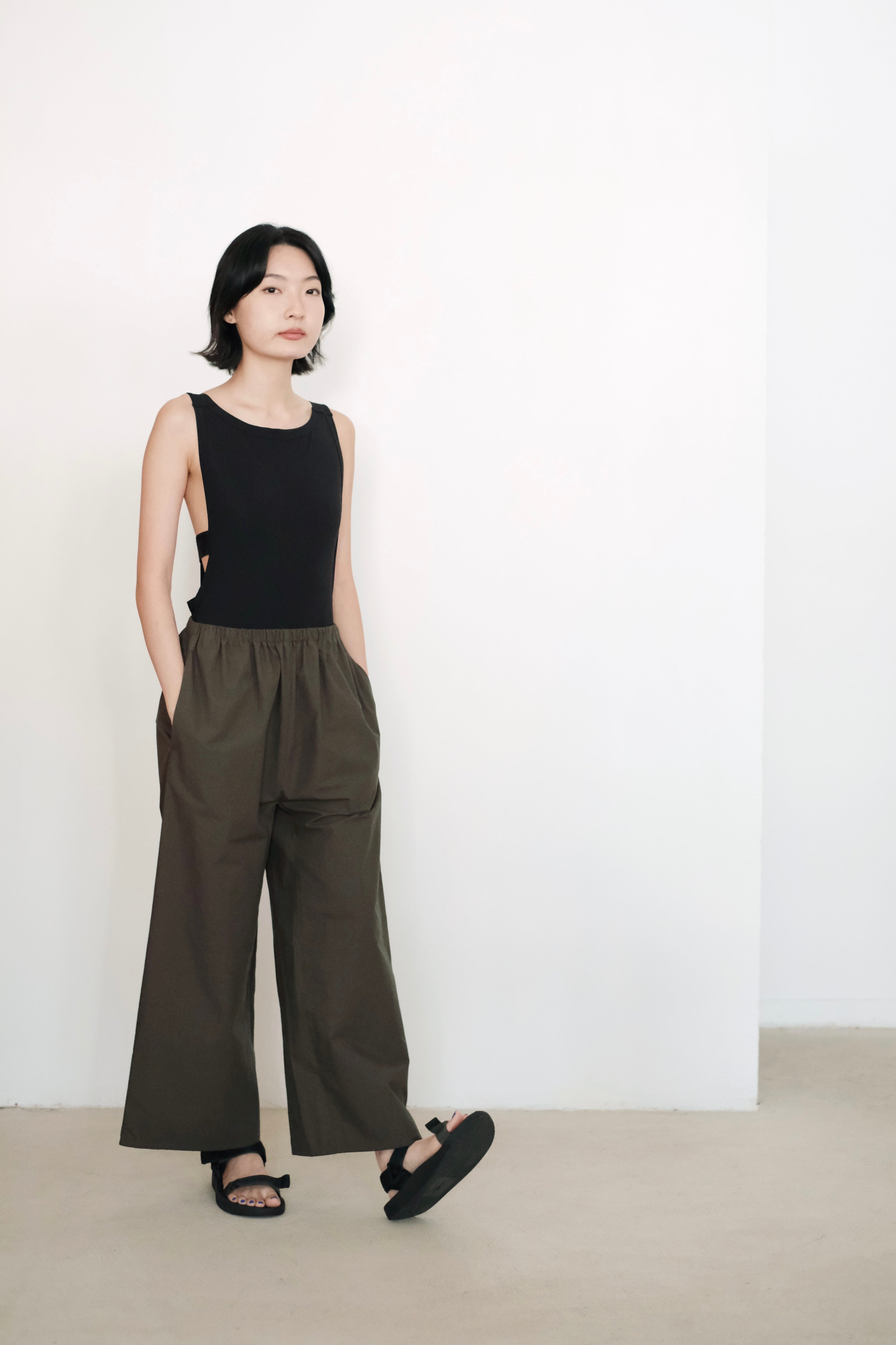 ANYA PANTS (OLIVE)