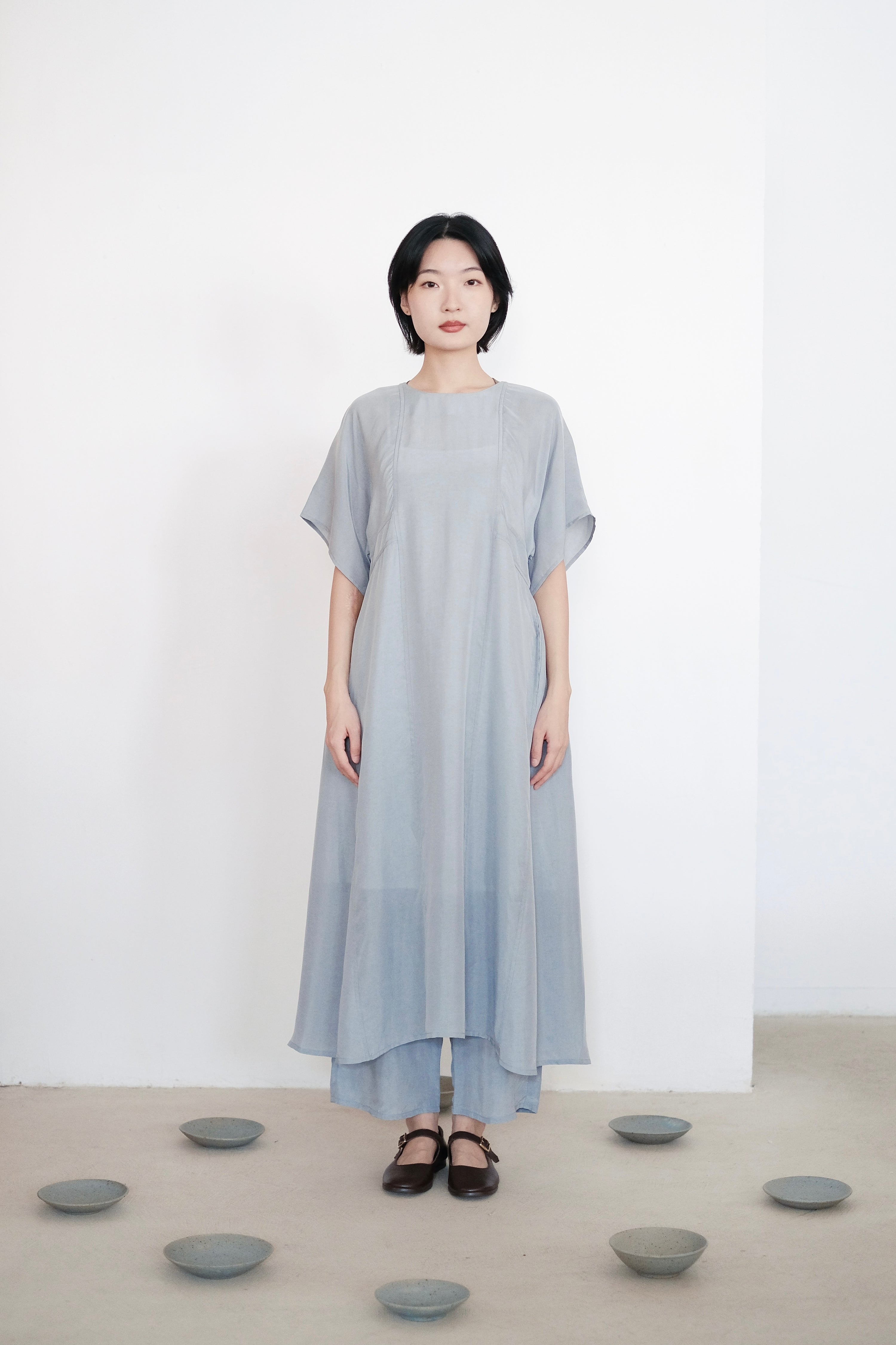 REI A-LINE DRESS (BLUE)