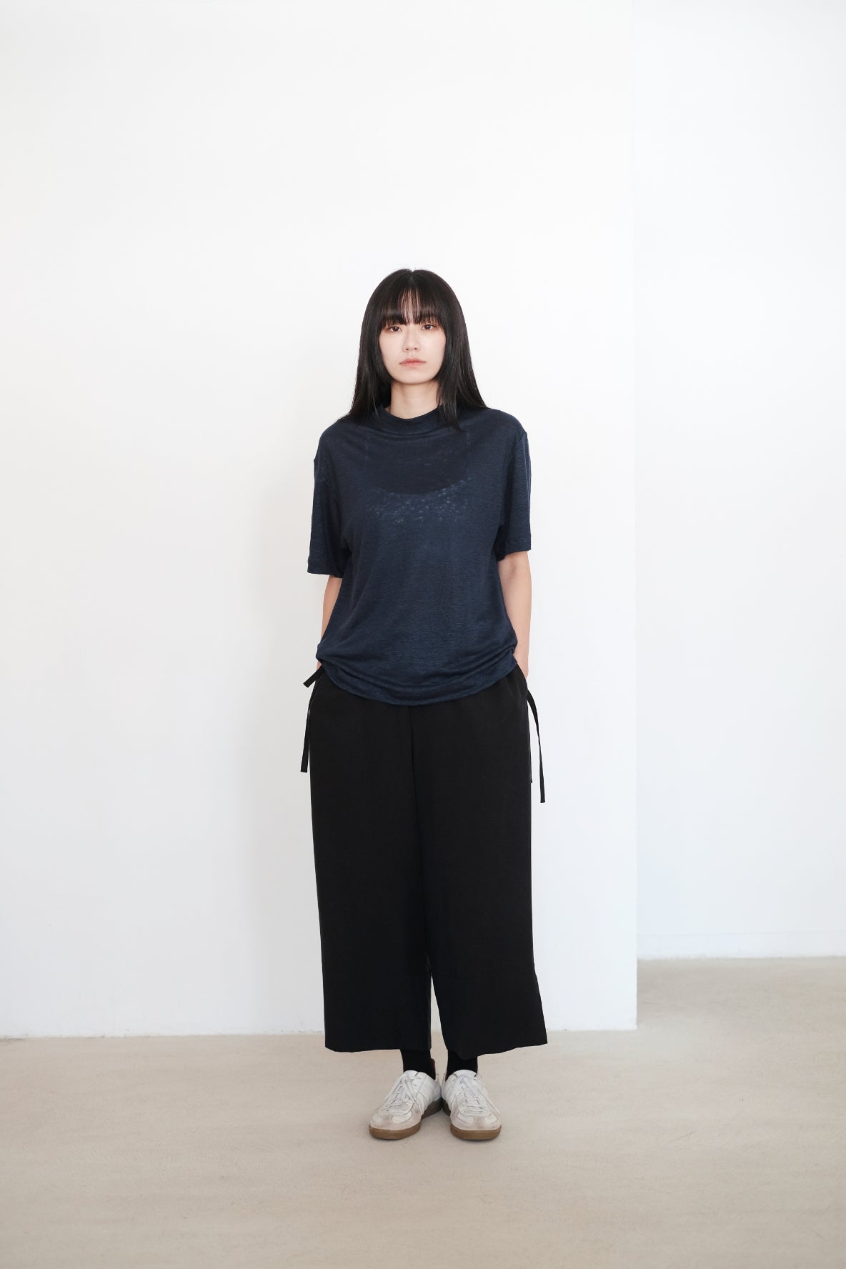 AMIRI OVERSIZE TEE (NAVY)