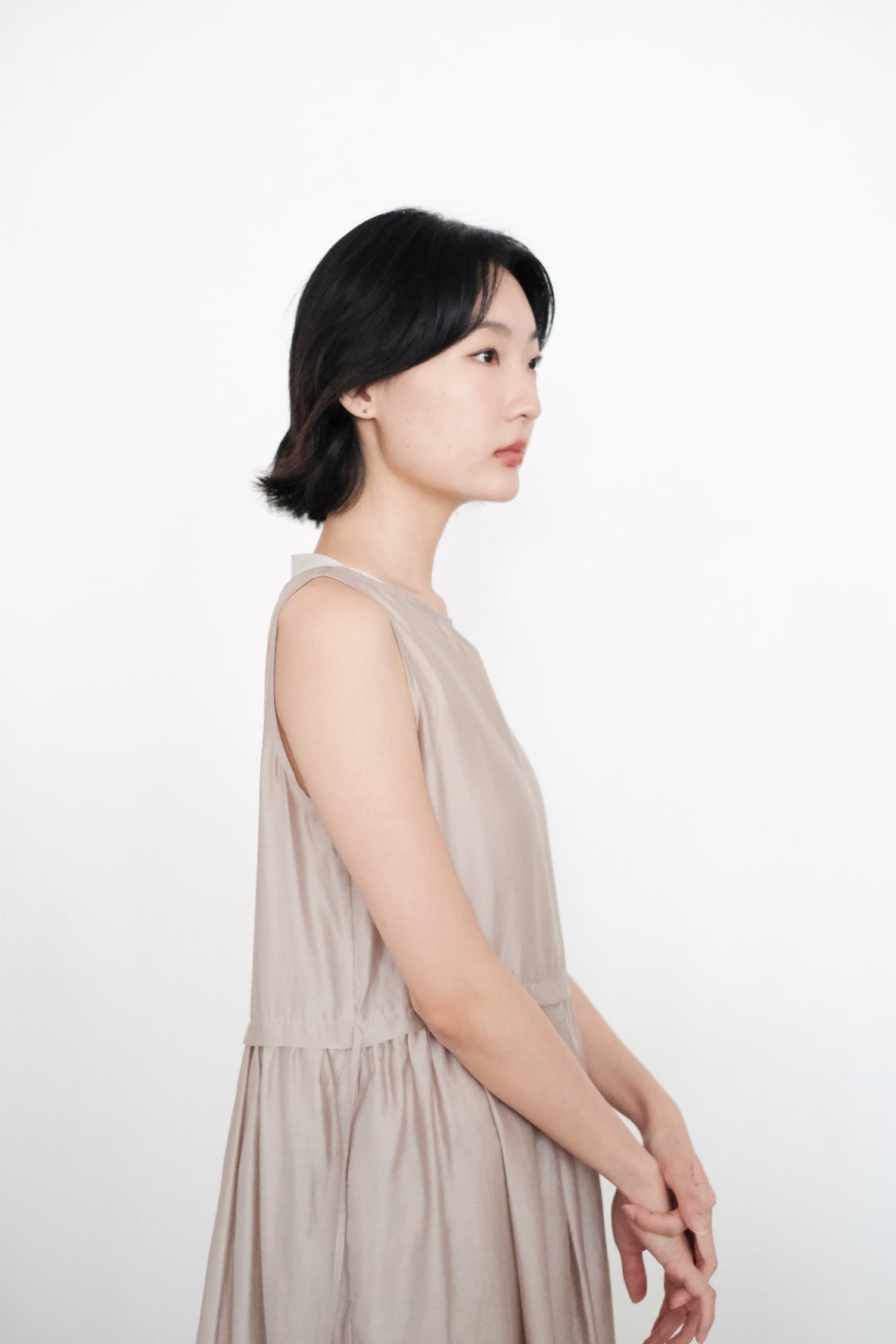 MILLET DRESS (KHAKI)