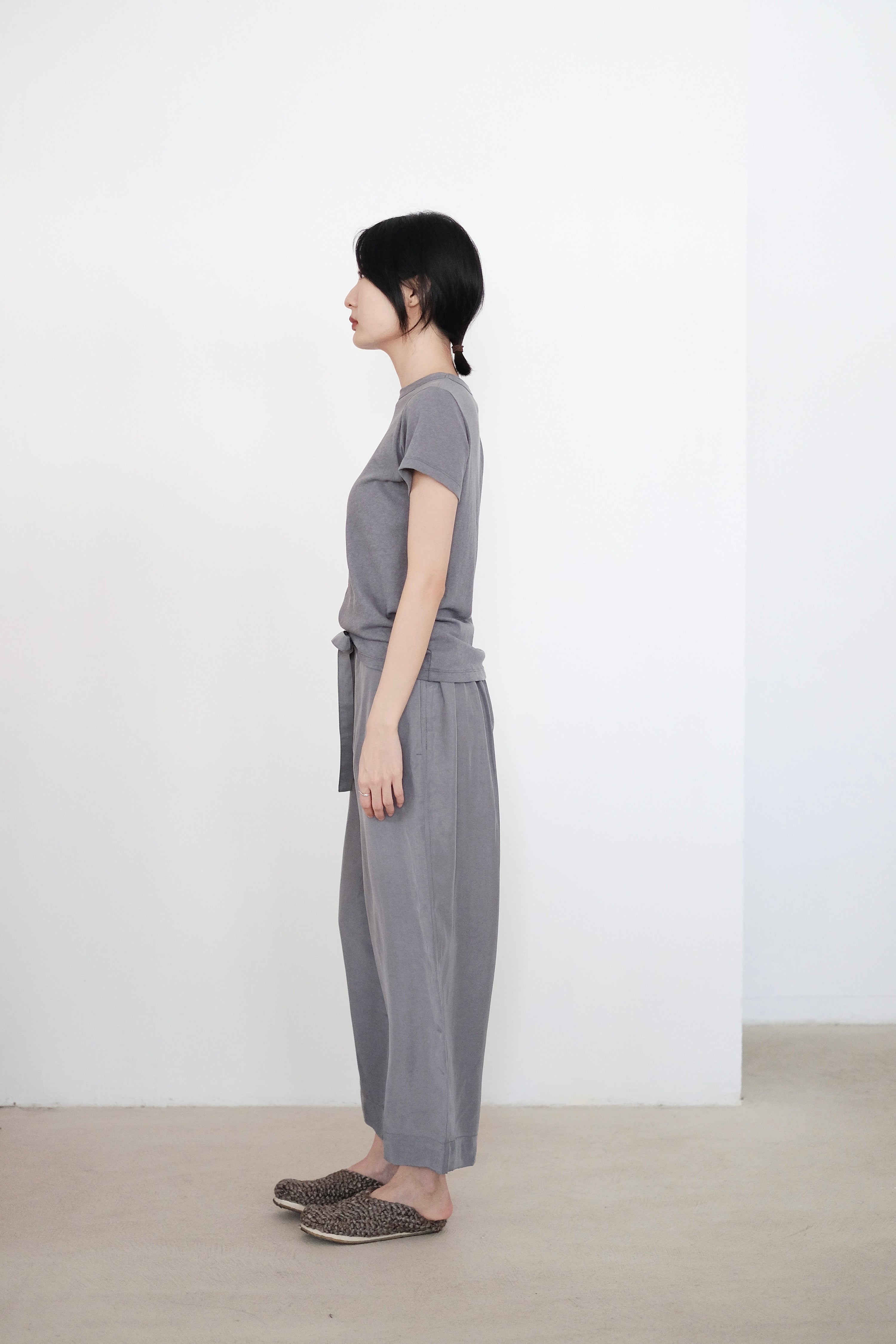 PARKER PANT (GREY) IN BEMBERG