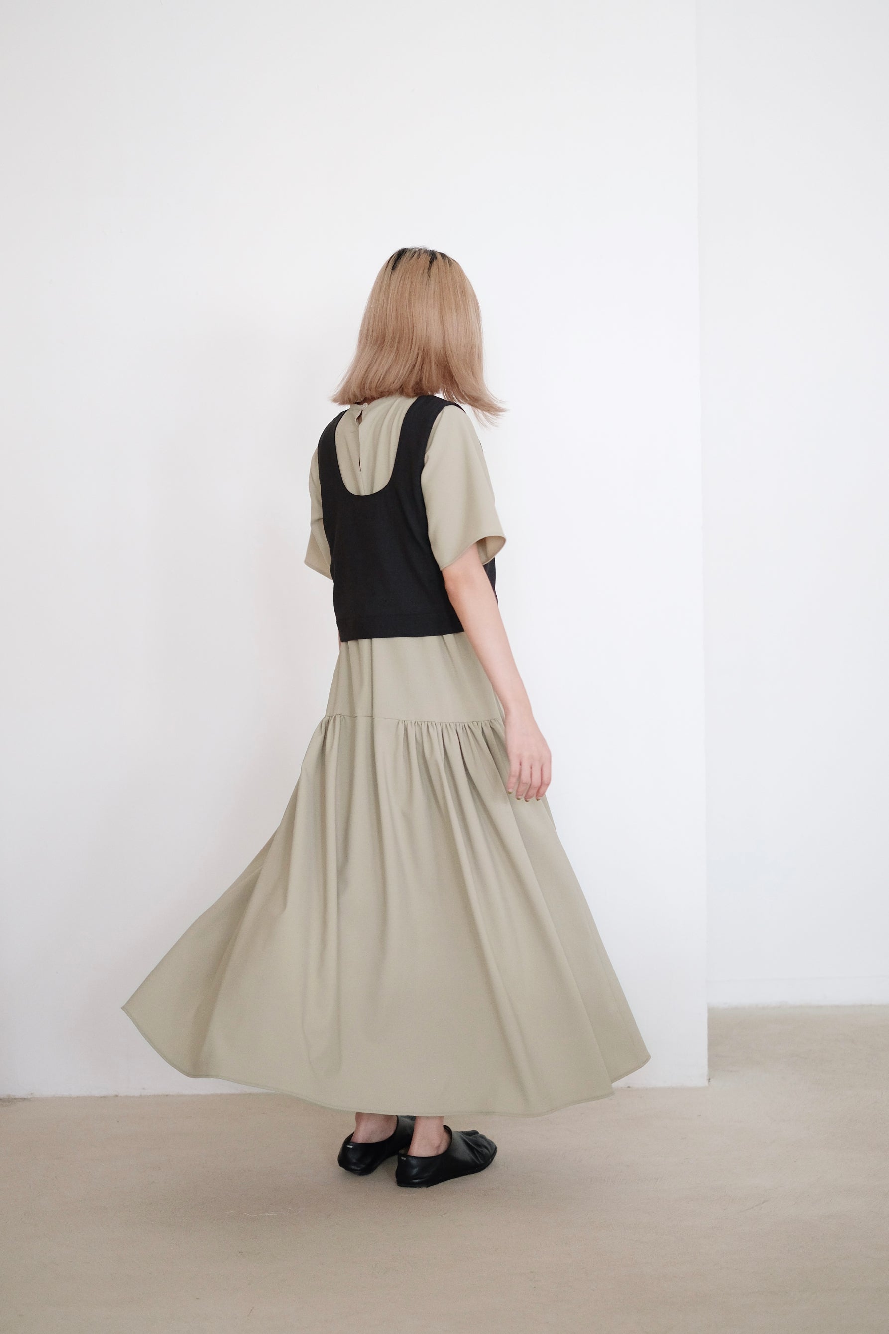 NATSUMI DRESS (MATCHA)