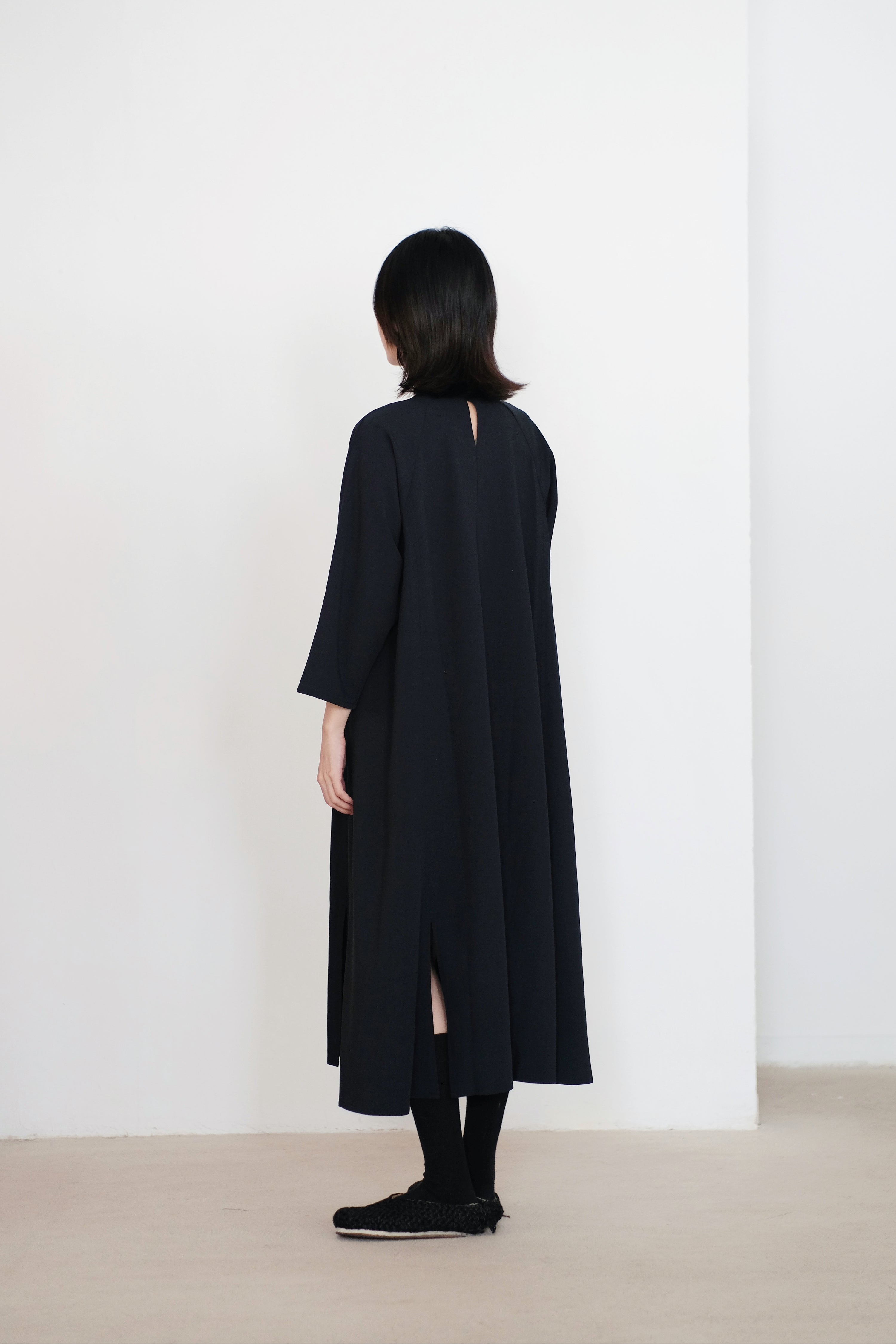 KOU DRESS (NAVY)