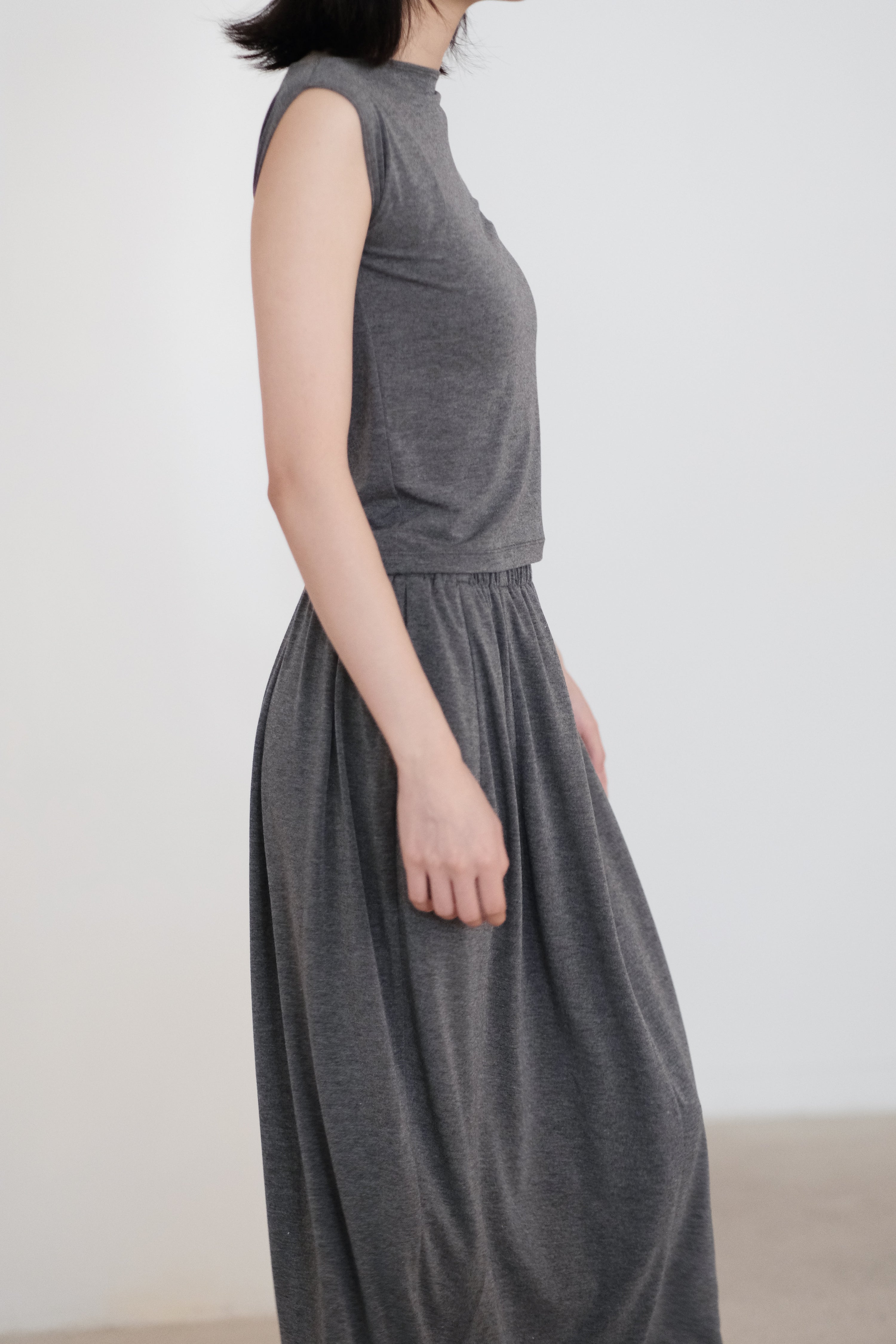 AISHA SKIRT (GREY)