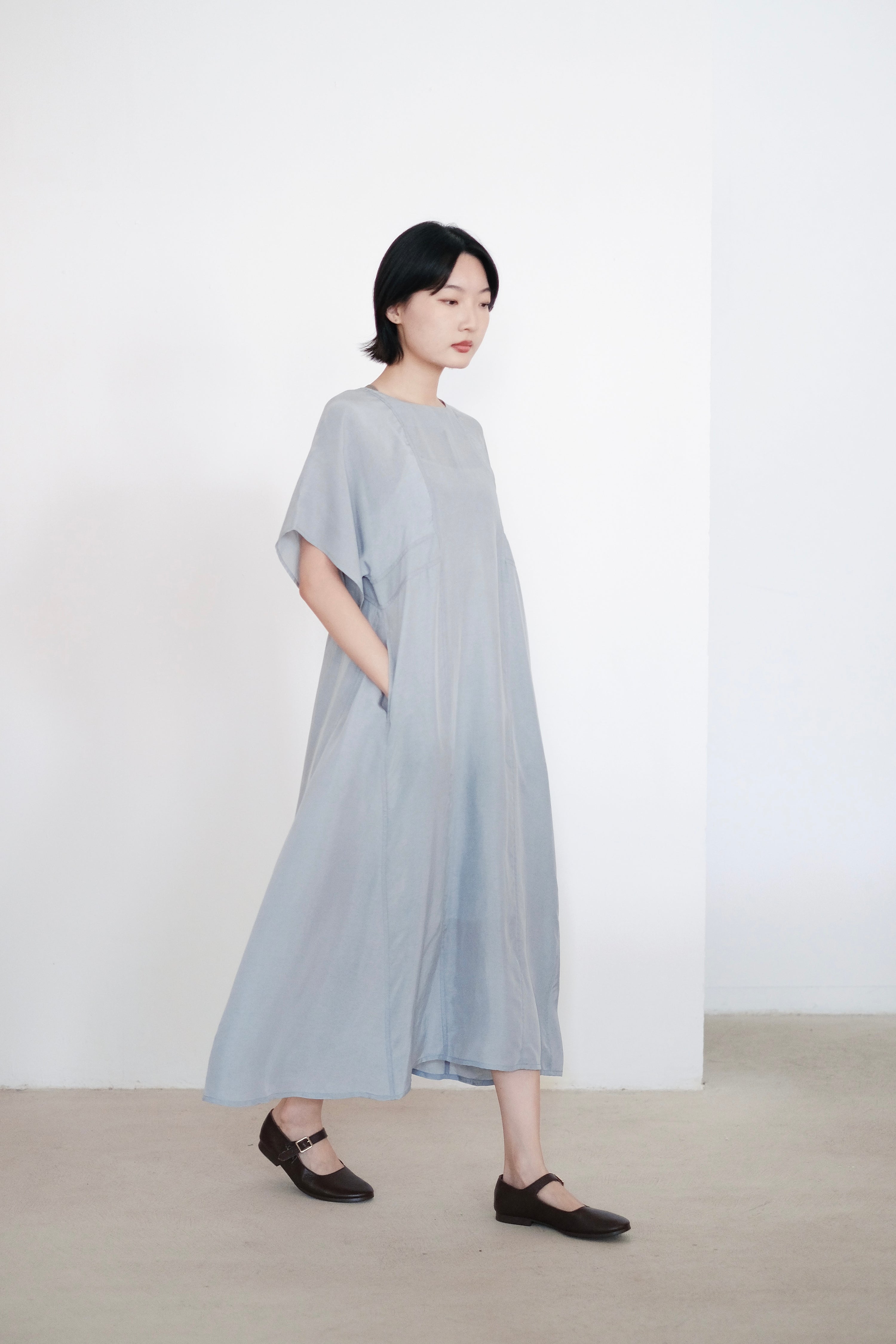 REI A-LINE DRESS (BLUE)