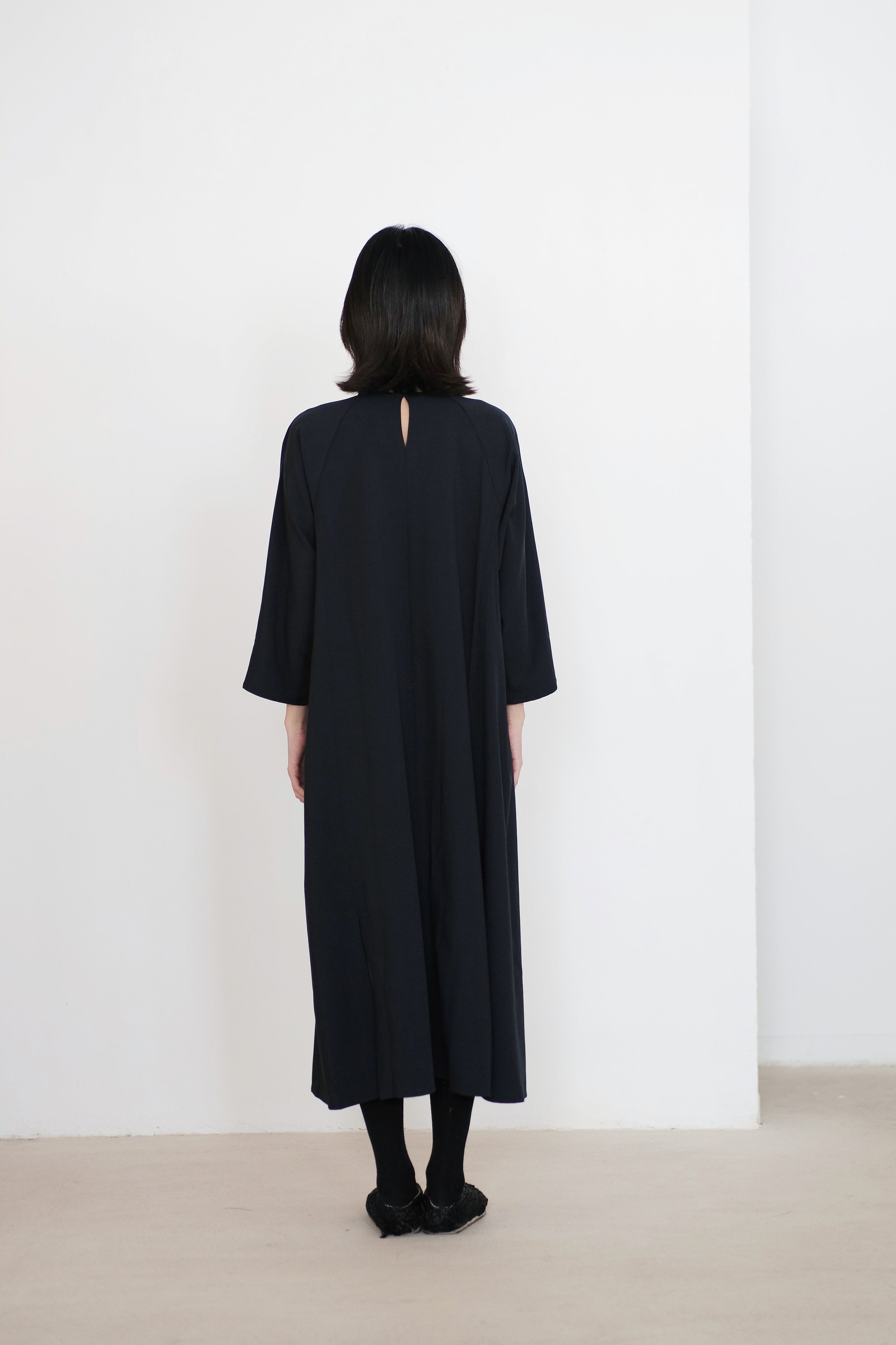 KOU DRESS (NAVY)