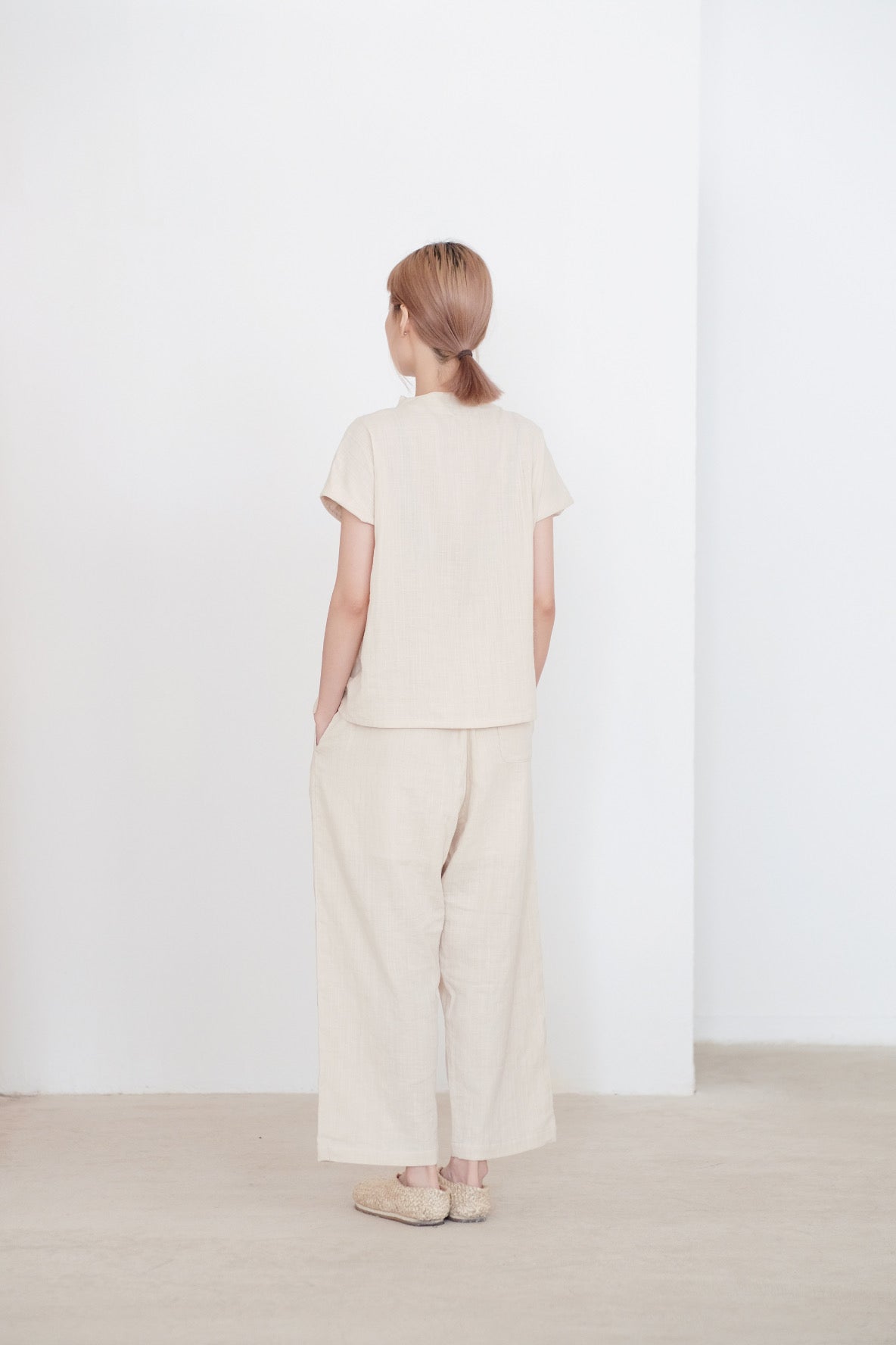 GRANDMA PANTS (CREAM)