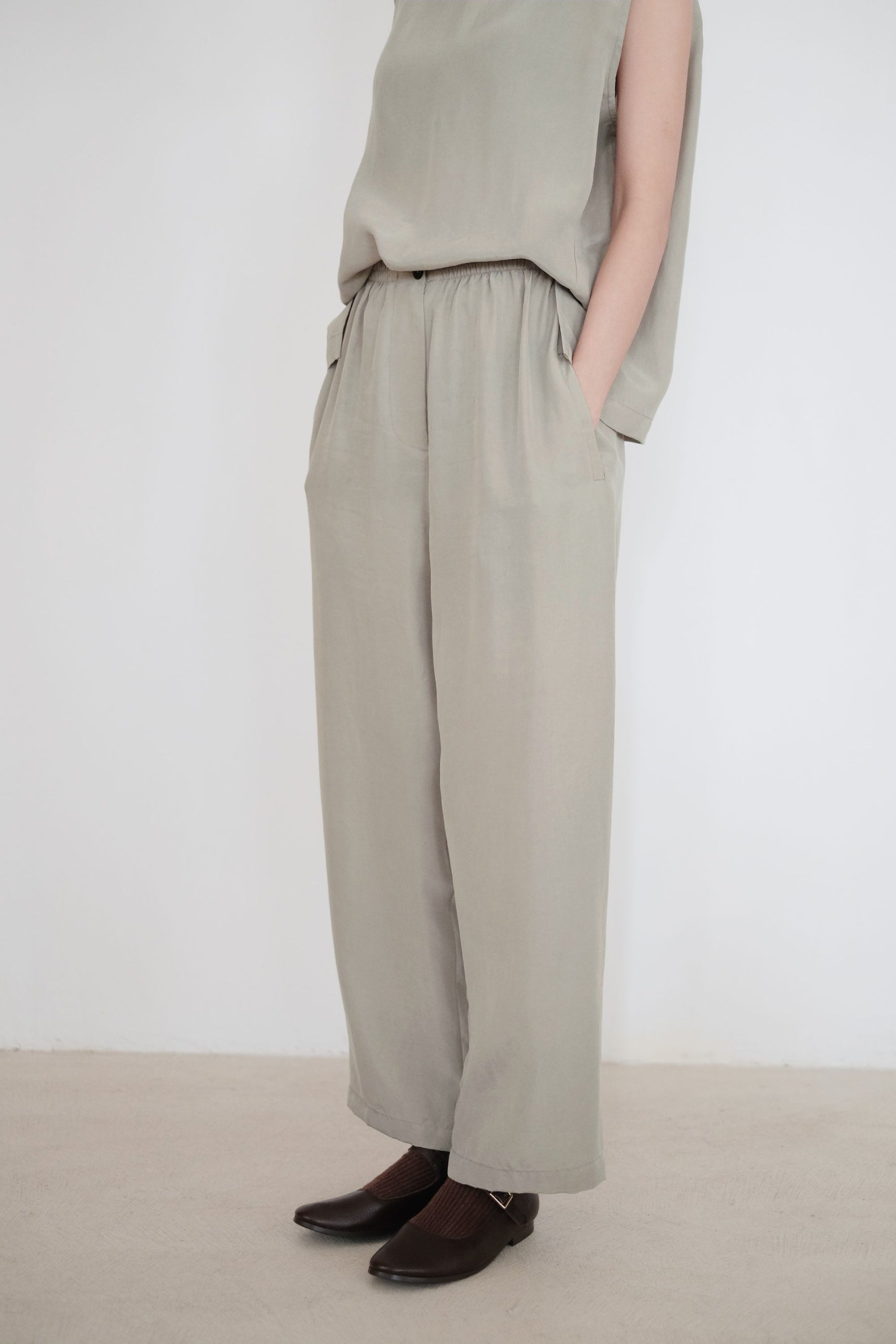 GRANDPA PANTS (WARMGREY)