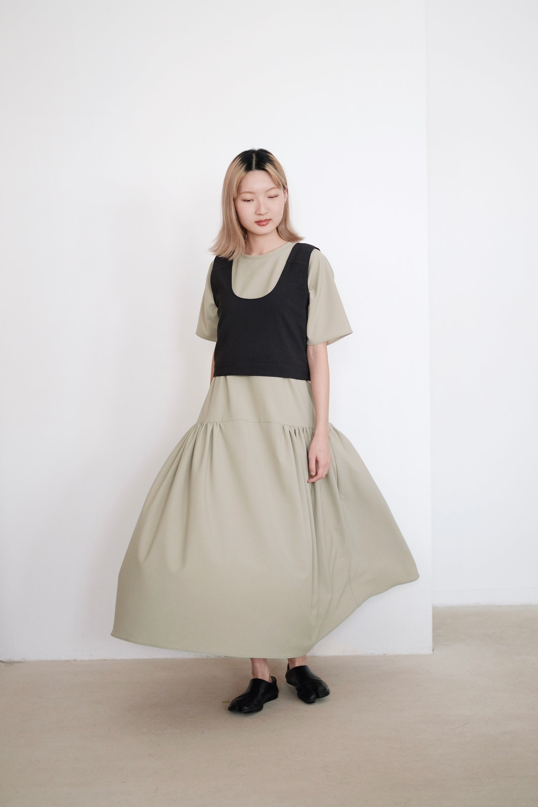 NATSUMI DRESS (MATCHA)