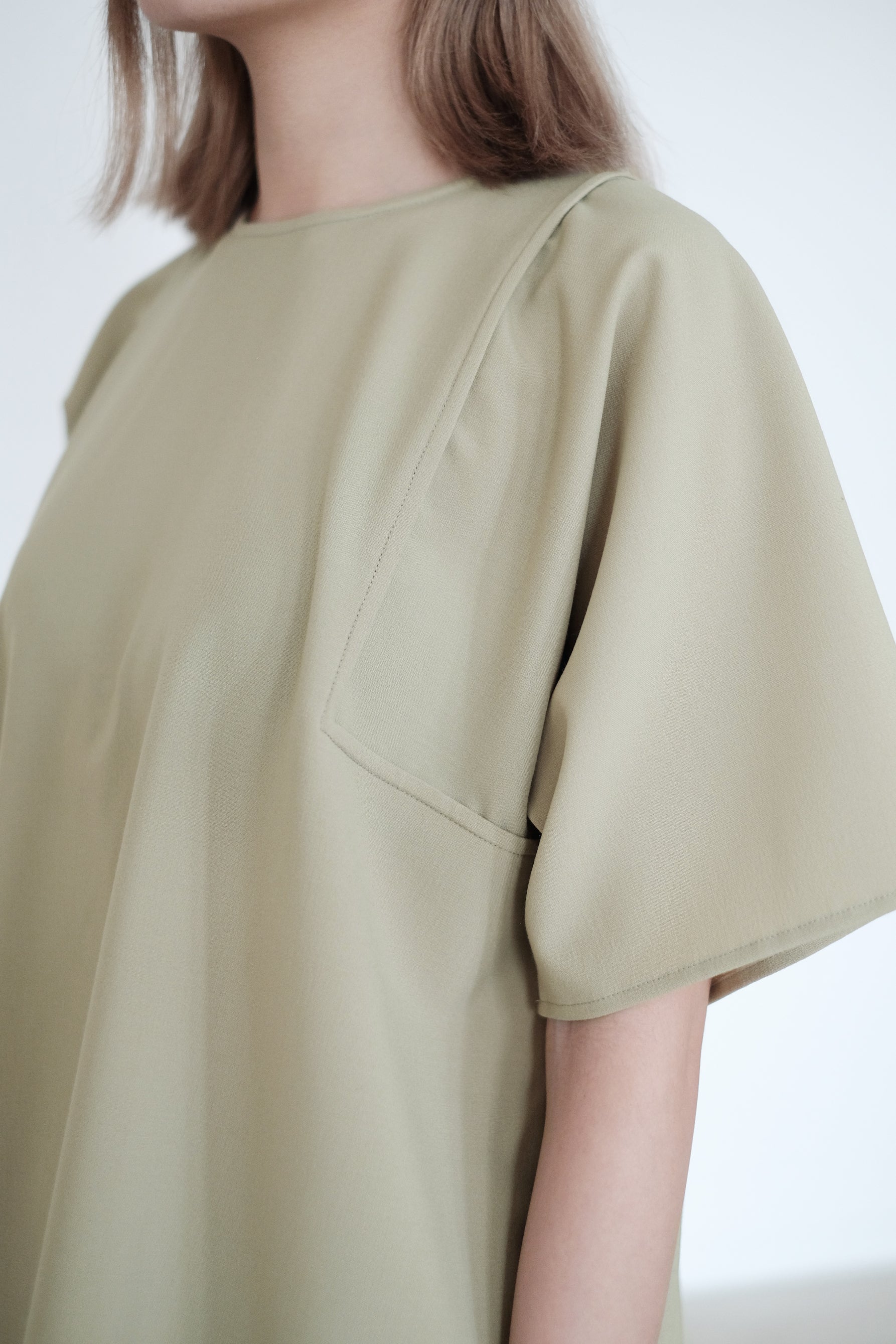 MEGUMI BLOUSE (MATCHA)