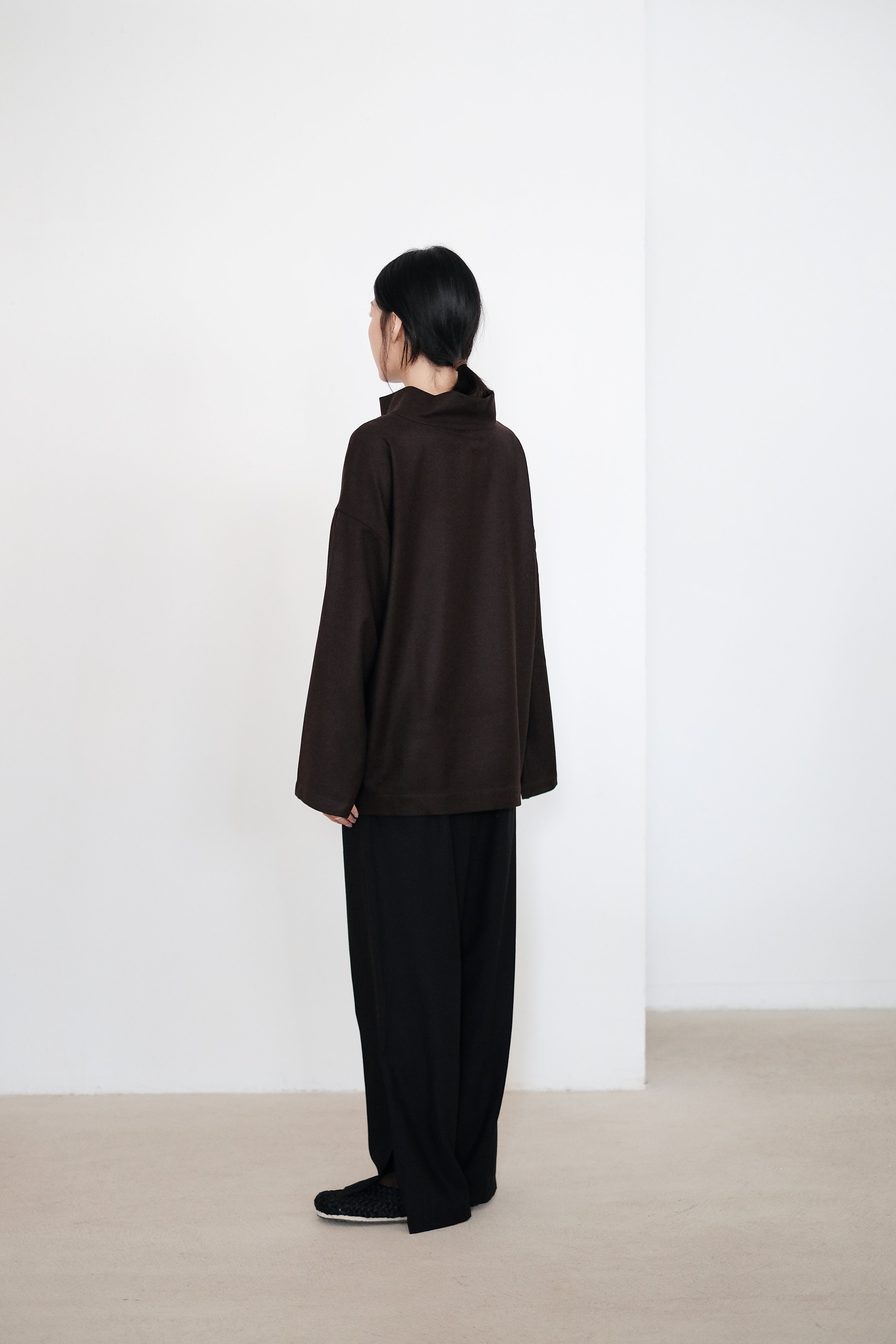 BRIAR BLOUSE (BROWN) PRE-ORDER