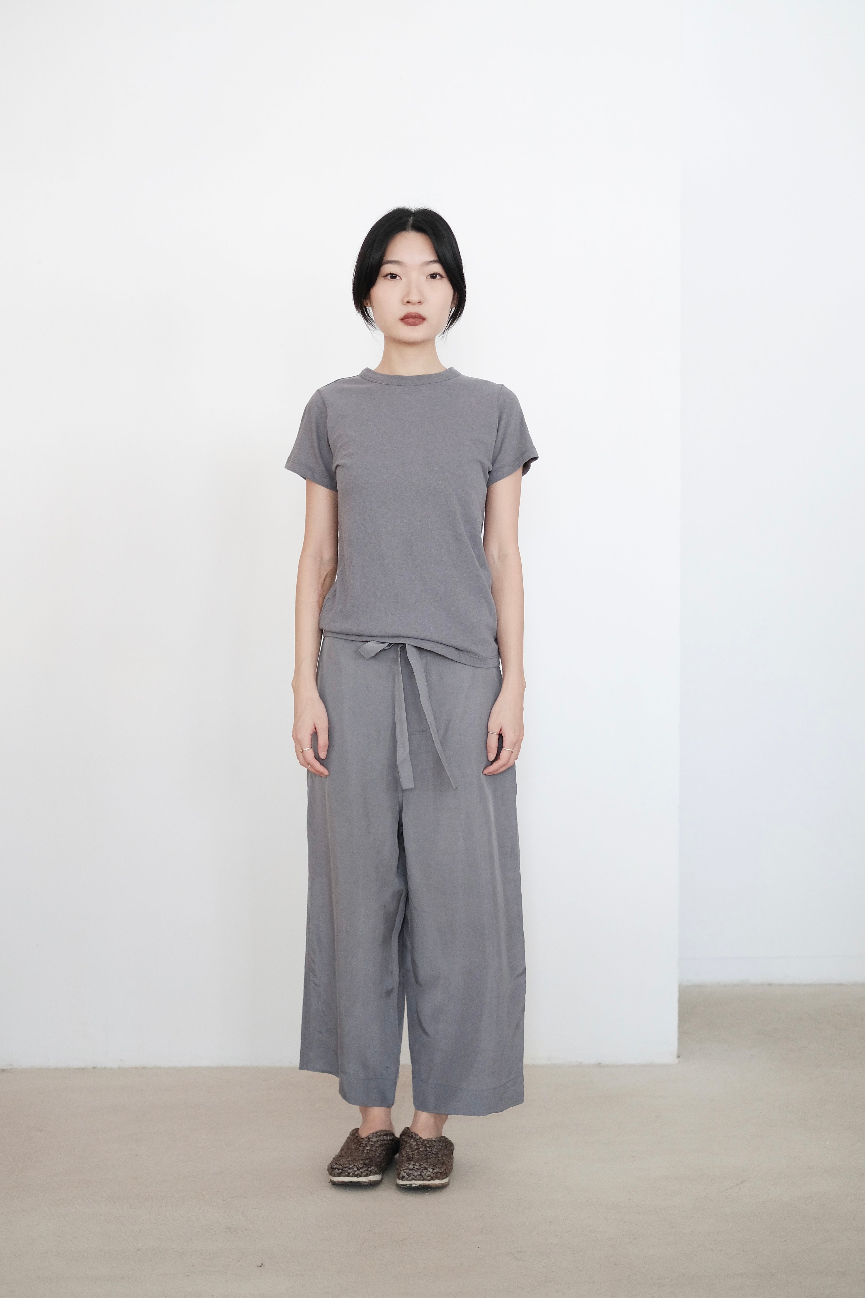 PARKER PANT (GREY) IN BEMBERG