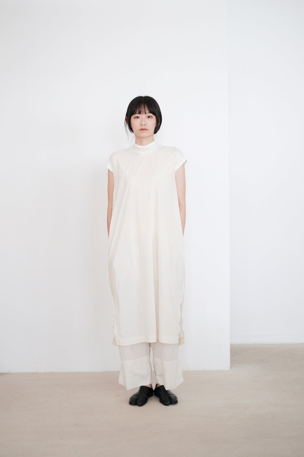 OII PANTS (PALE YELLOW) | 淡米黃色直筒長褲