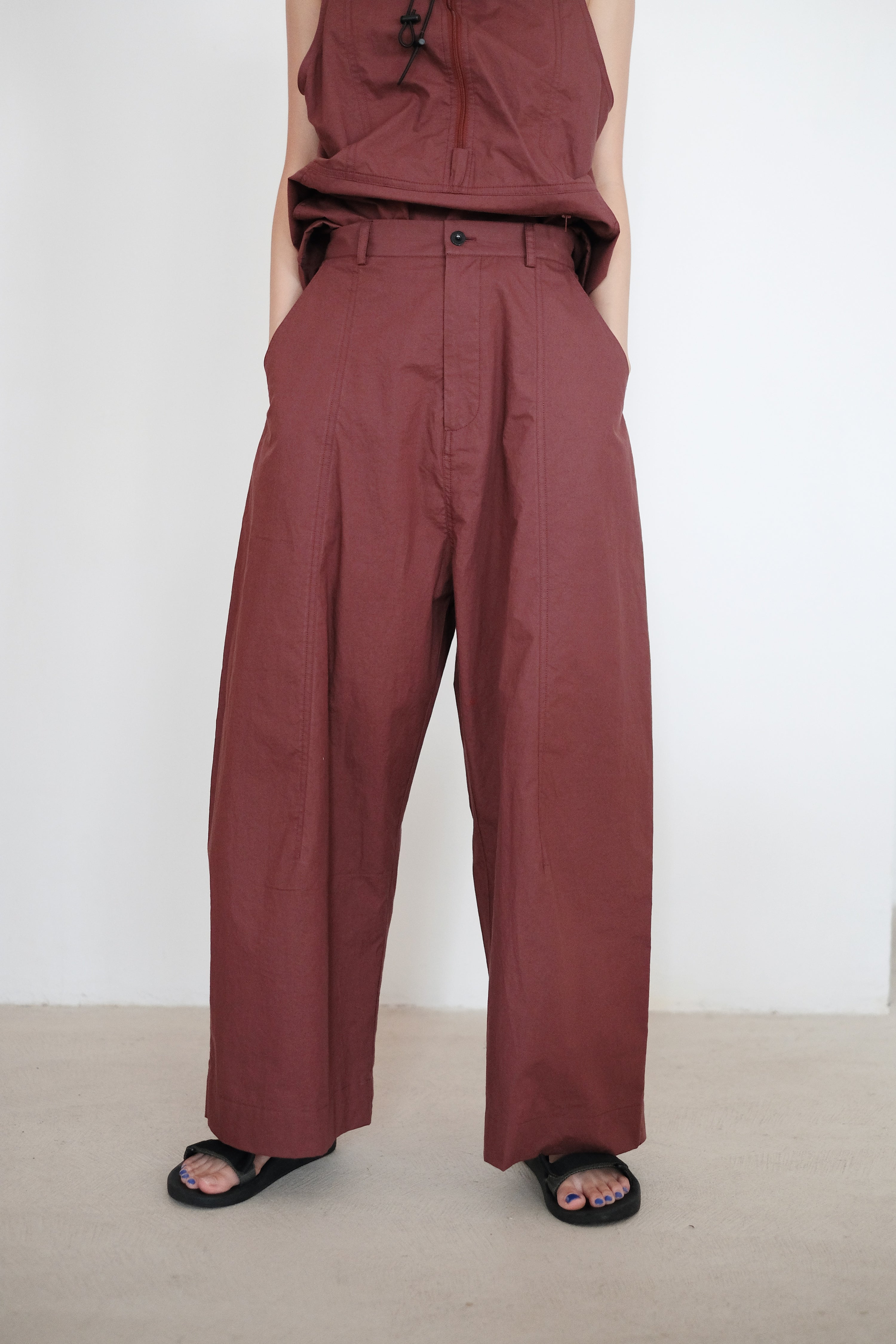 BLAKELY PANT (BURGUNDY)