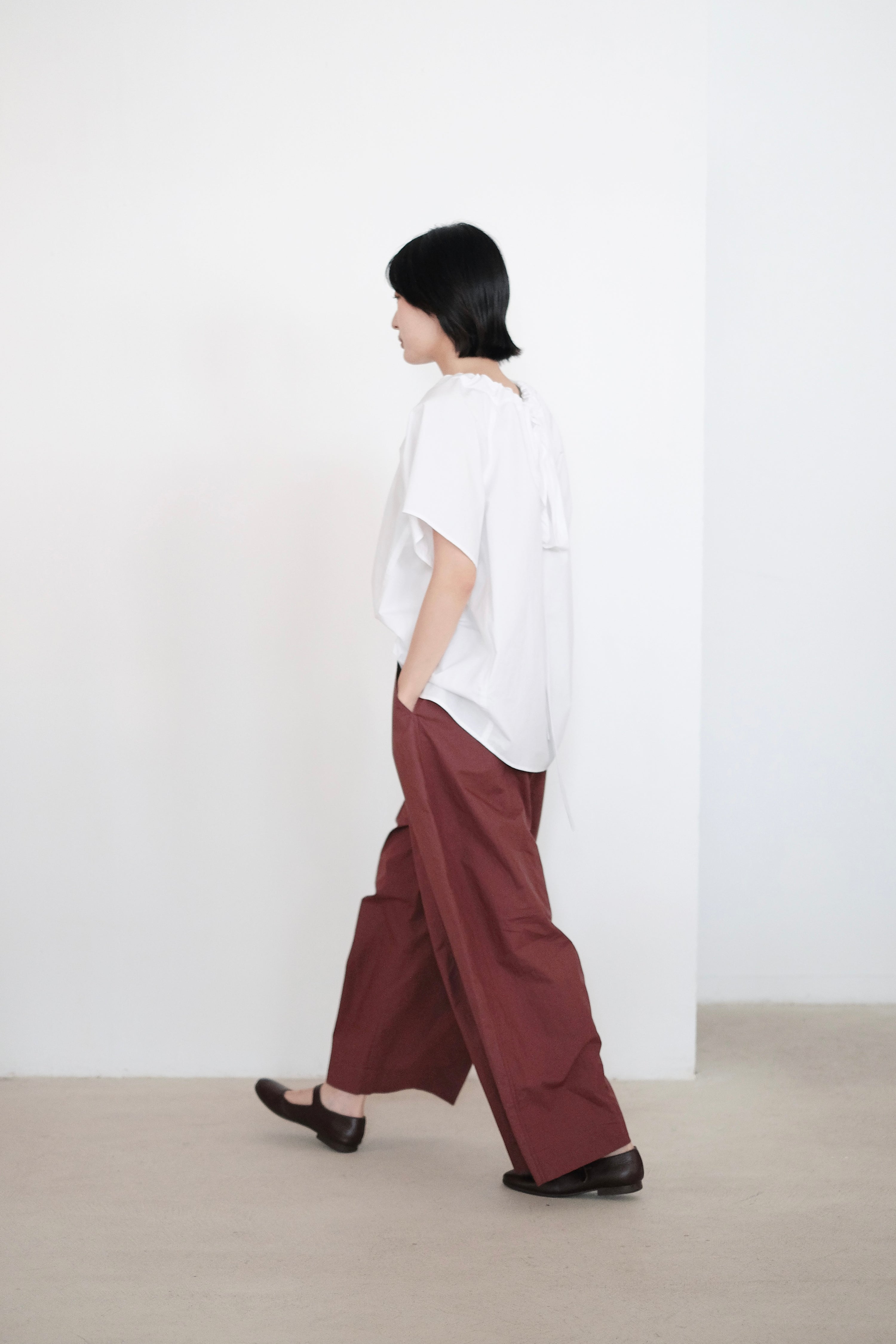 BLAKELY PANT (BURGUNDY)