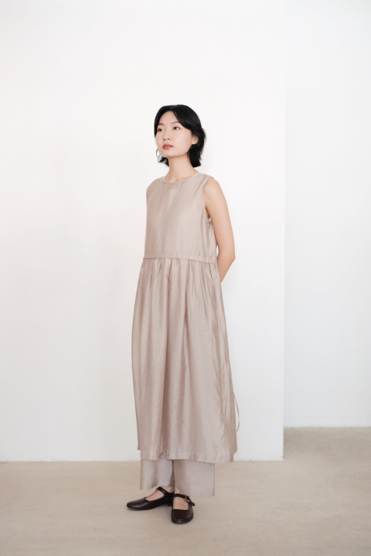 MILLET DRESS (KHAKI)