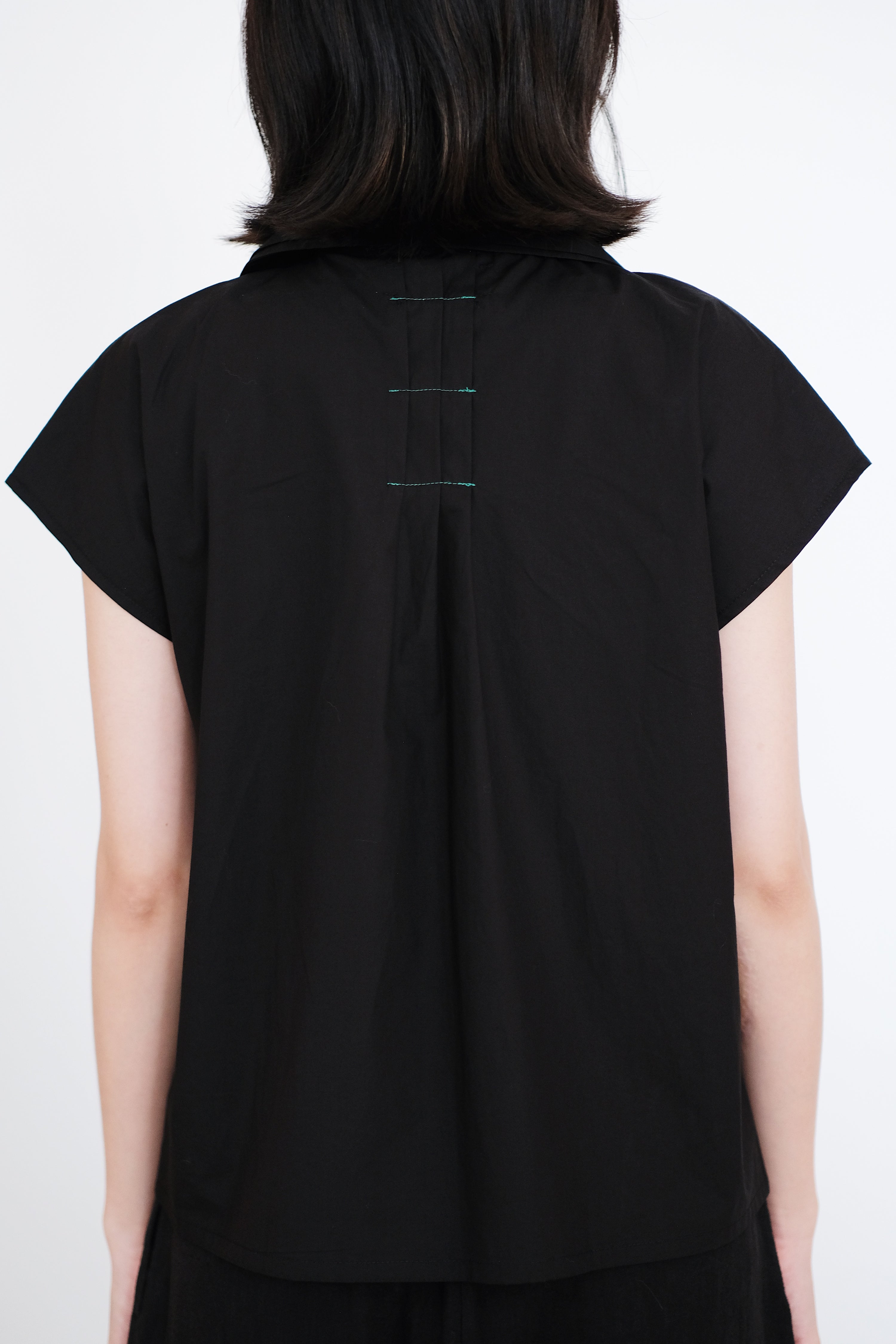 AOII BLOUSE (BLACK)