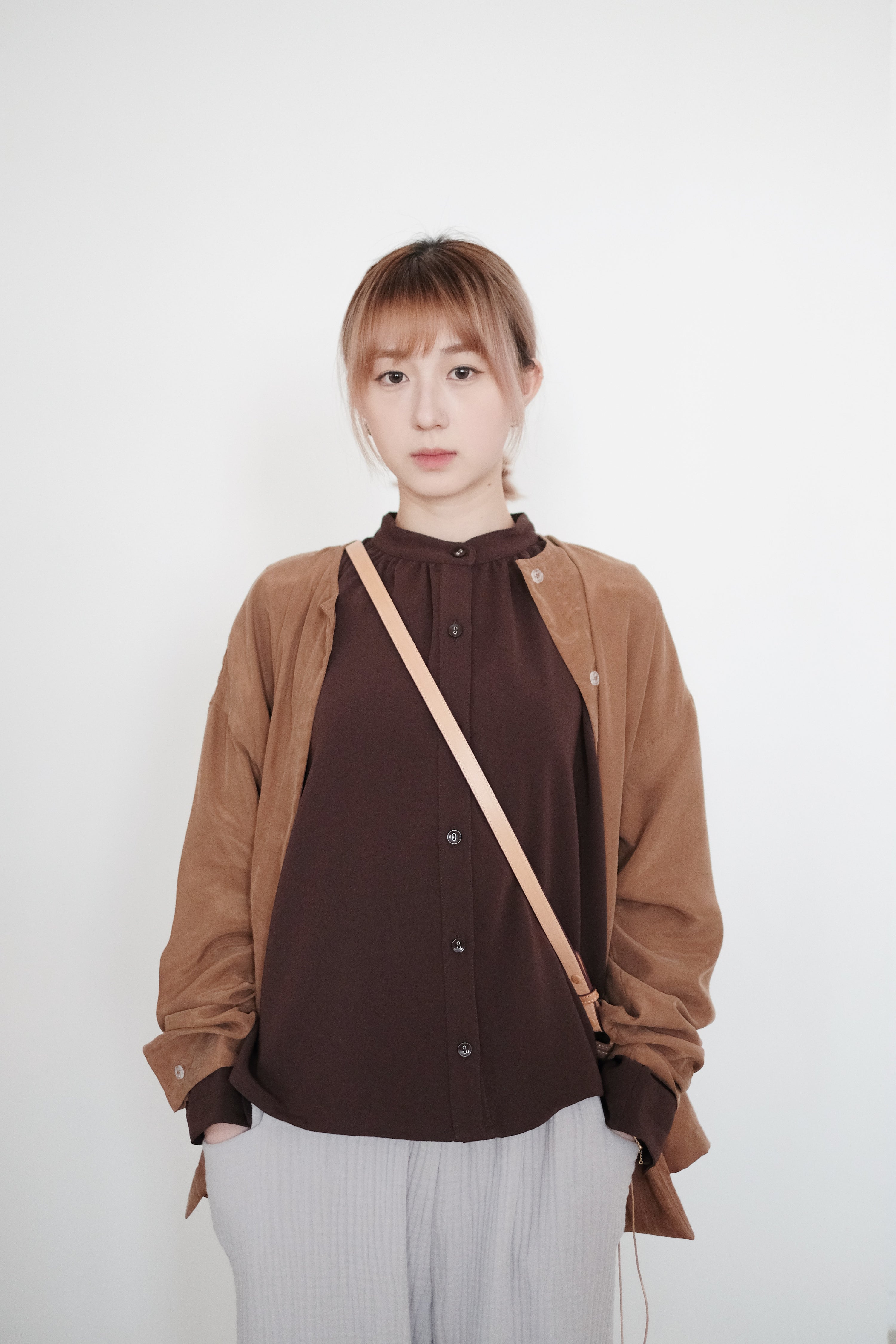 OCEAN SHIRT (BROWN)