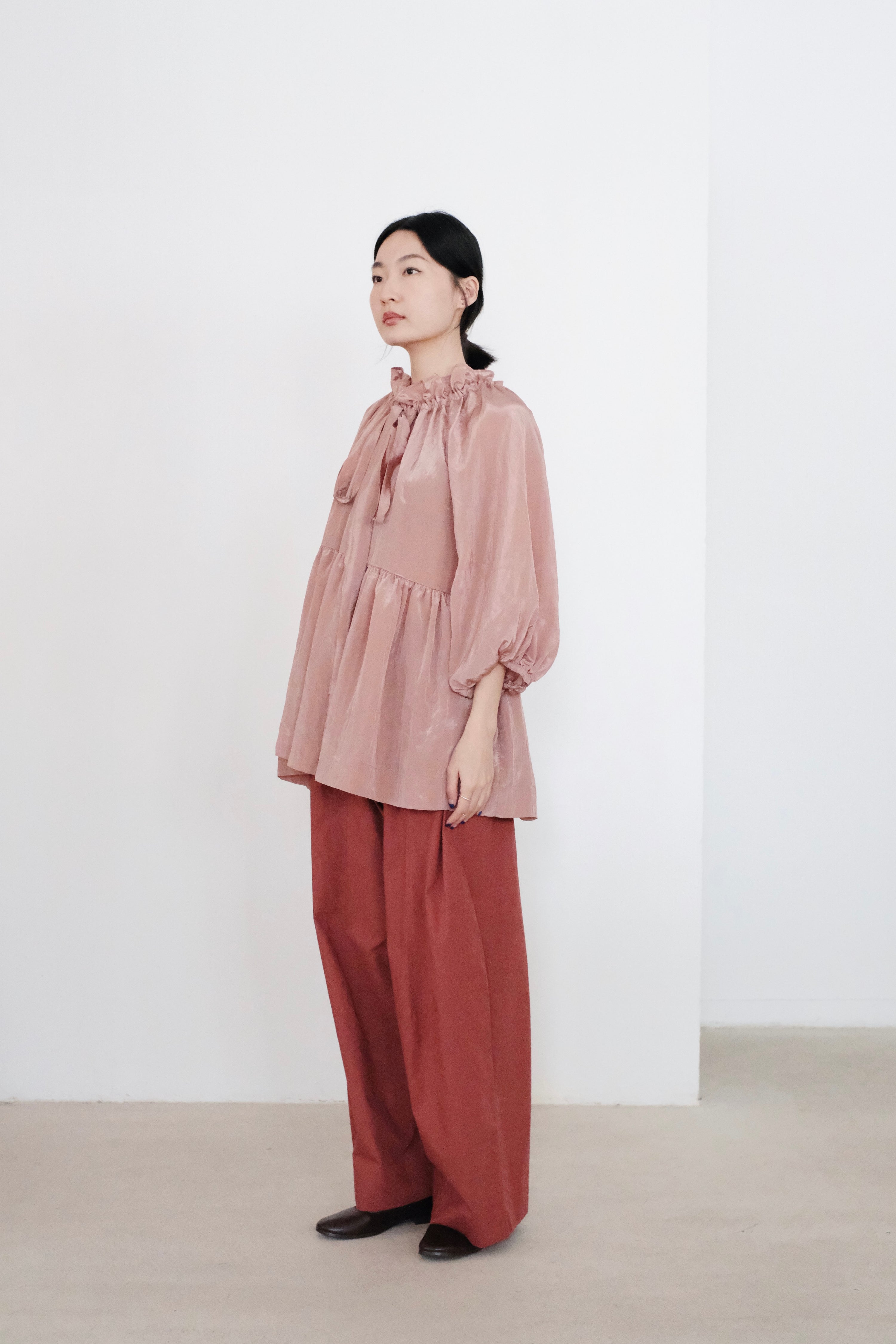 MARA BLOUSE (DIRTY PINK) PRE-ORDER