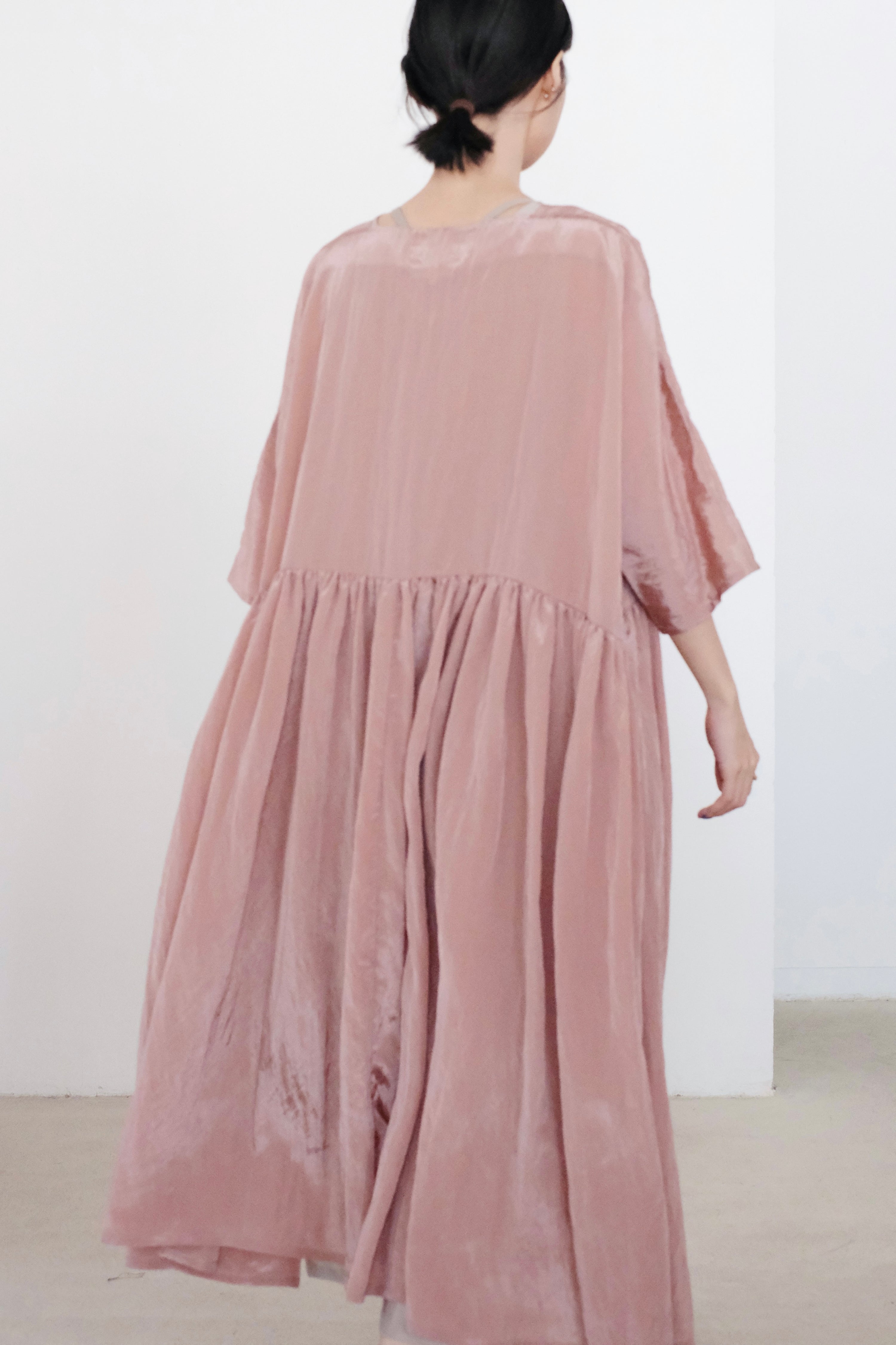 AMARA DRESS (DIRTY PINK)