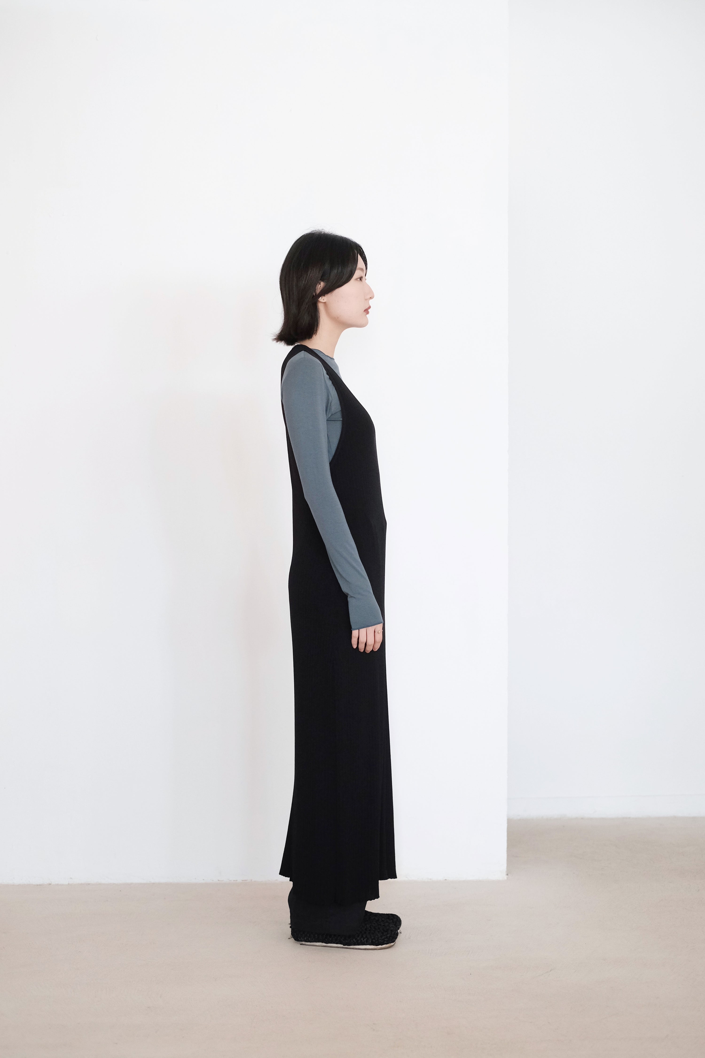 LAVONIA KNIT DRESS (BLACK)