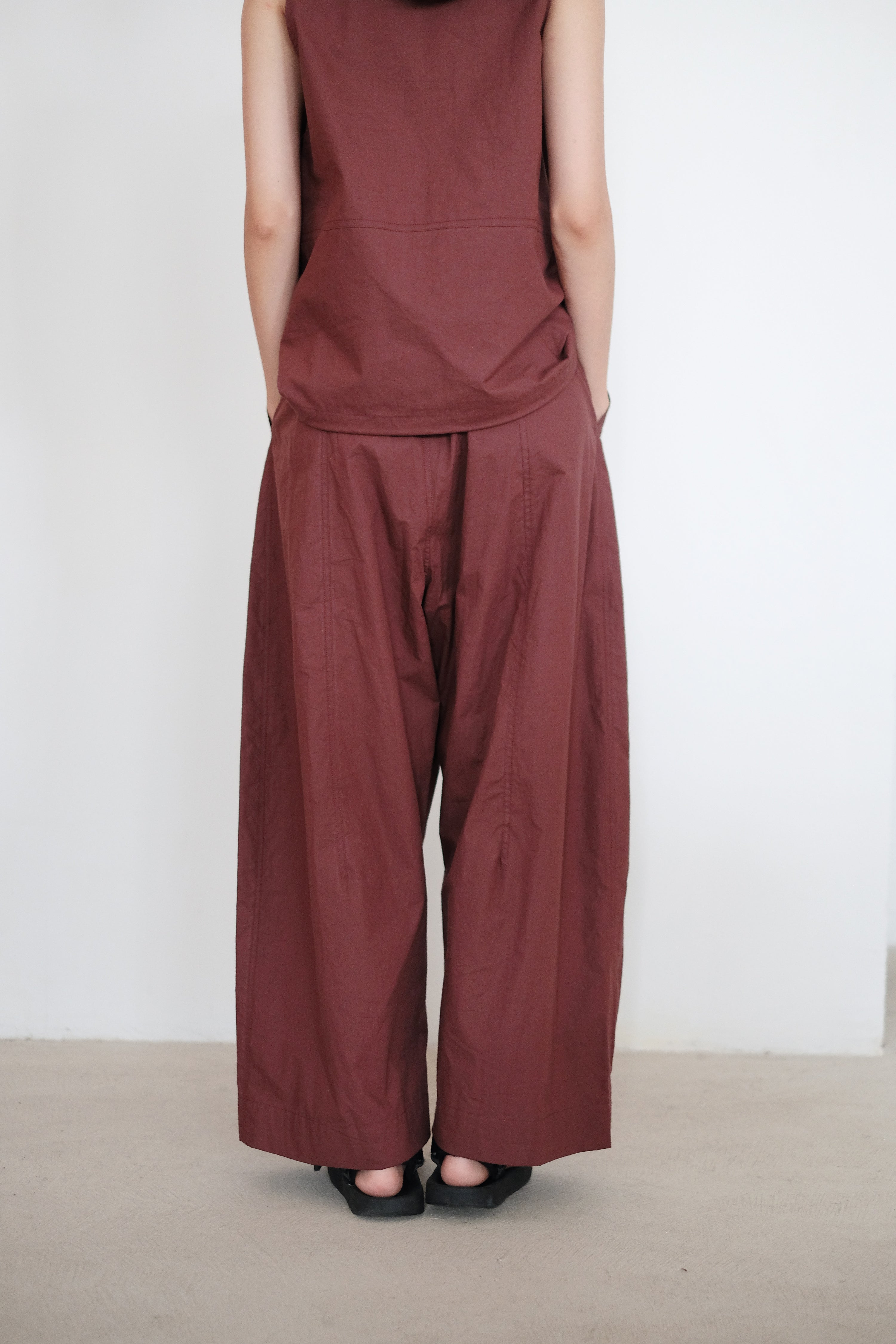 BLAKELY PANT (BURGUNDY)