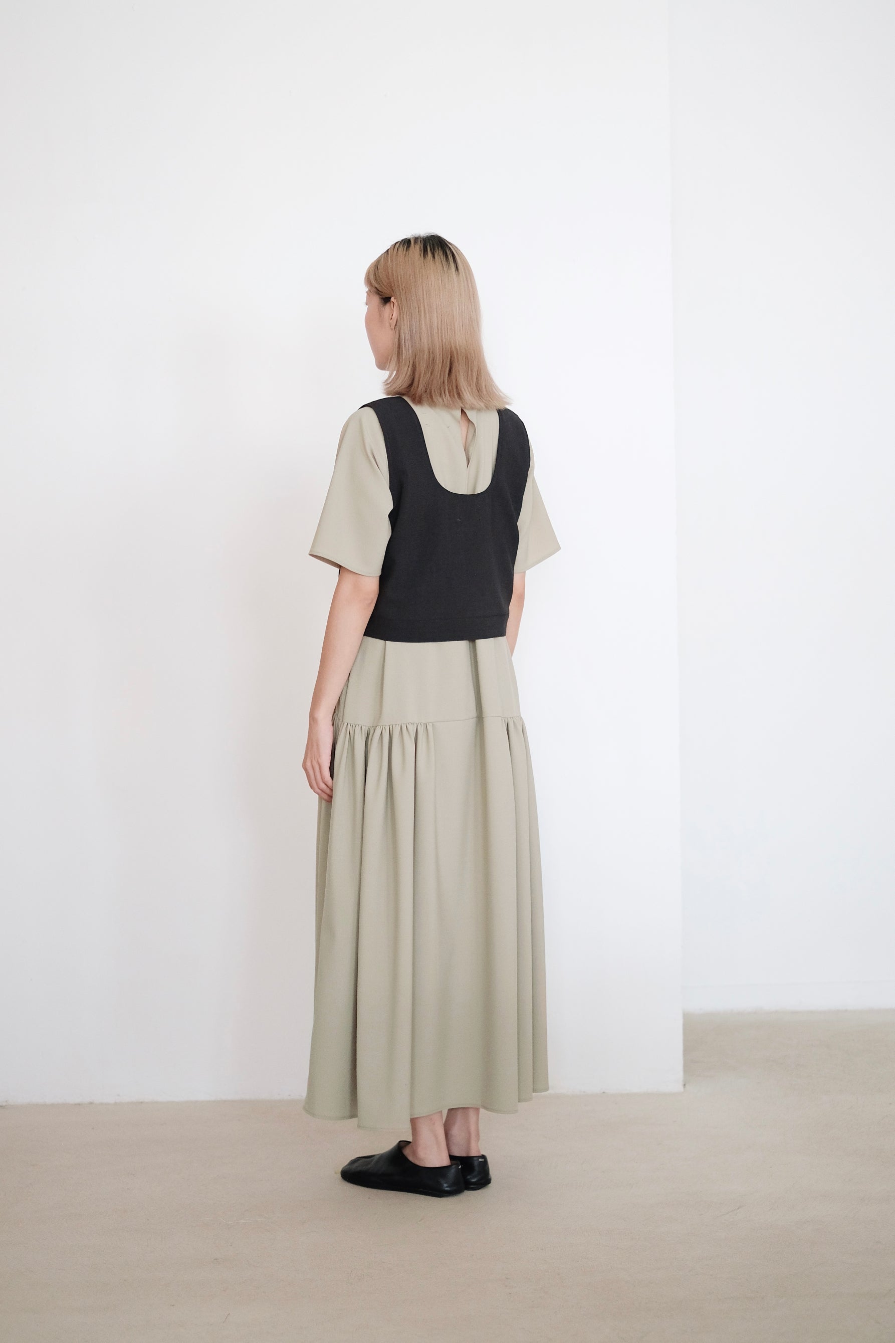 NATSUMI DRESS (MATCHA)