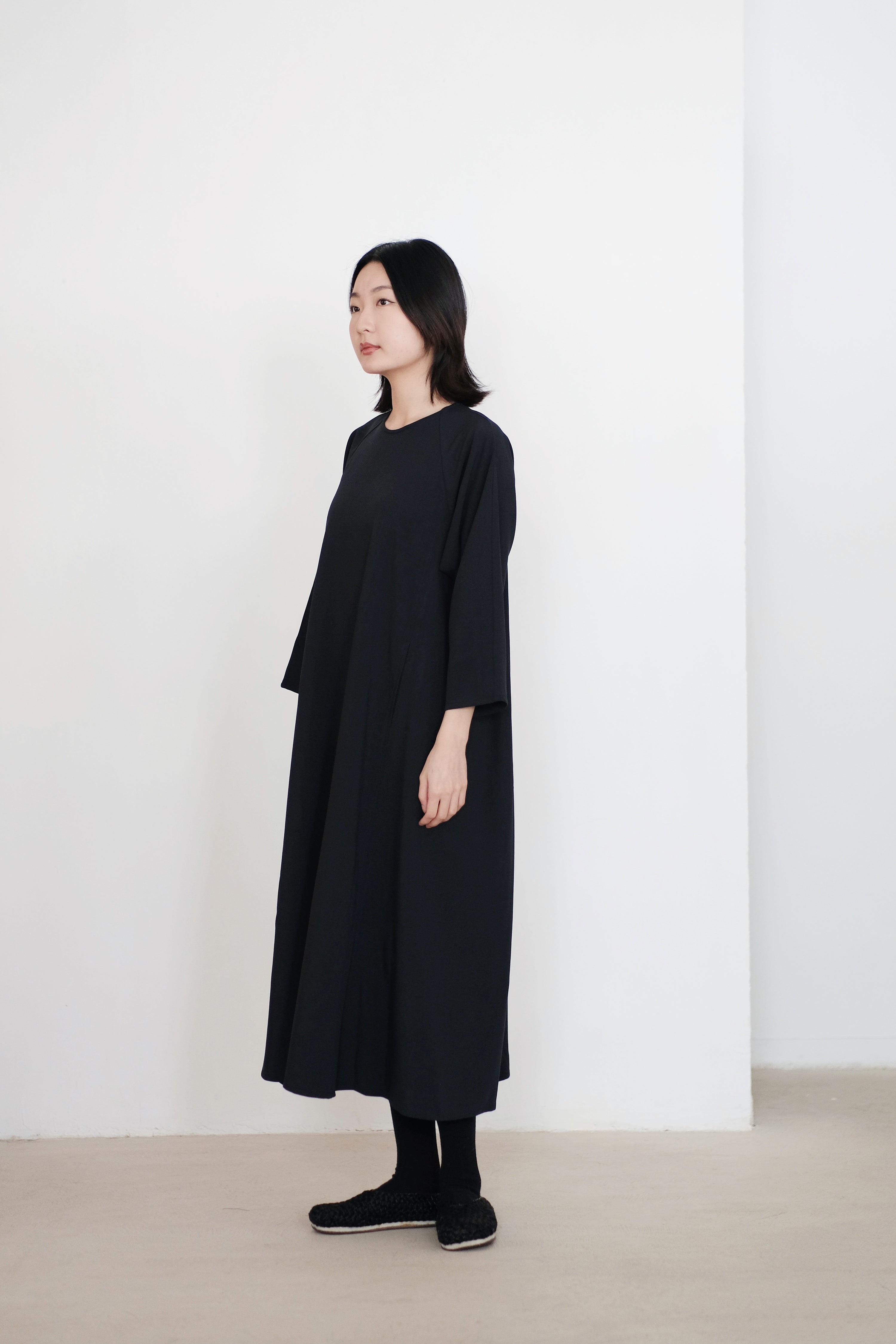 KOU DRESS (NAVY)