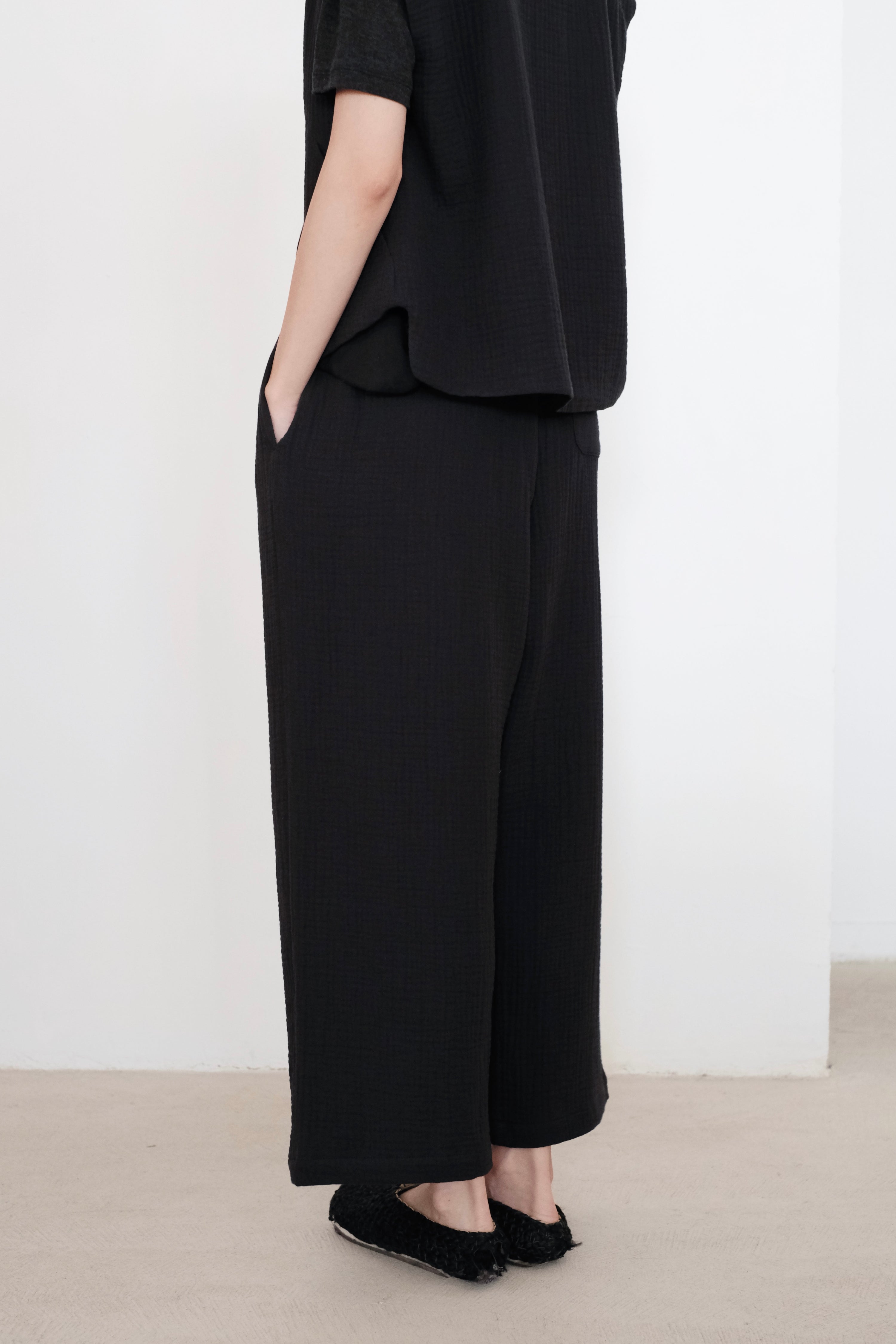 OBAASAN PANT (BLACK)