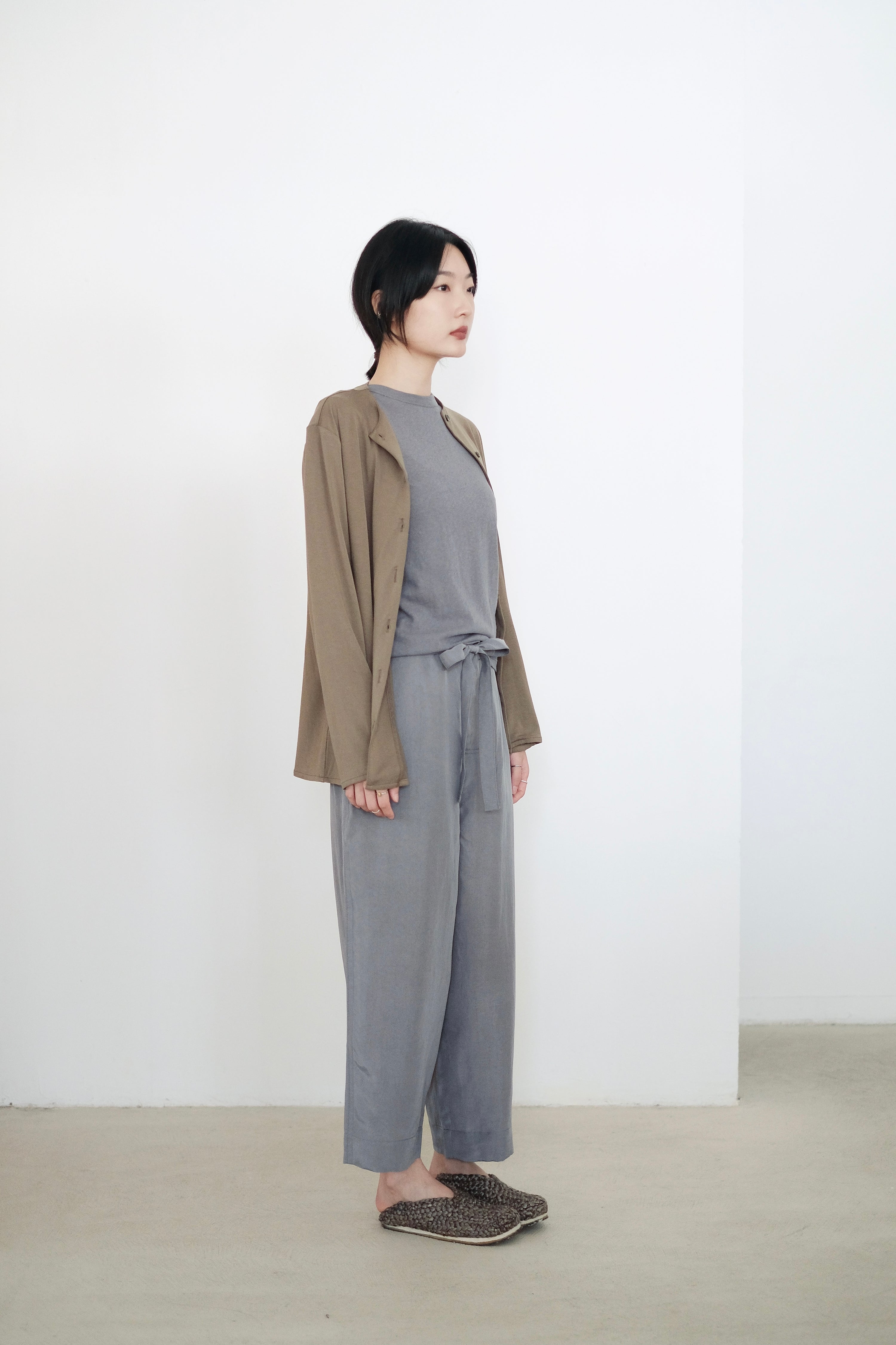 PARKER PANT (GREY) IN BEMBERG