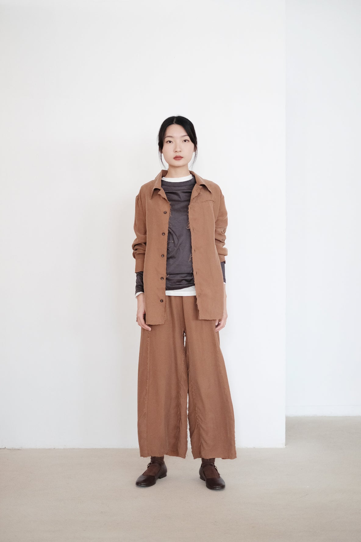 AUTUMN SHIRT (BROWN)