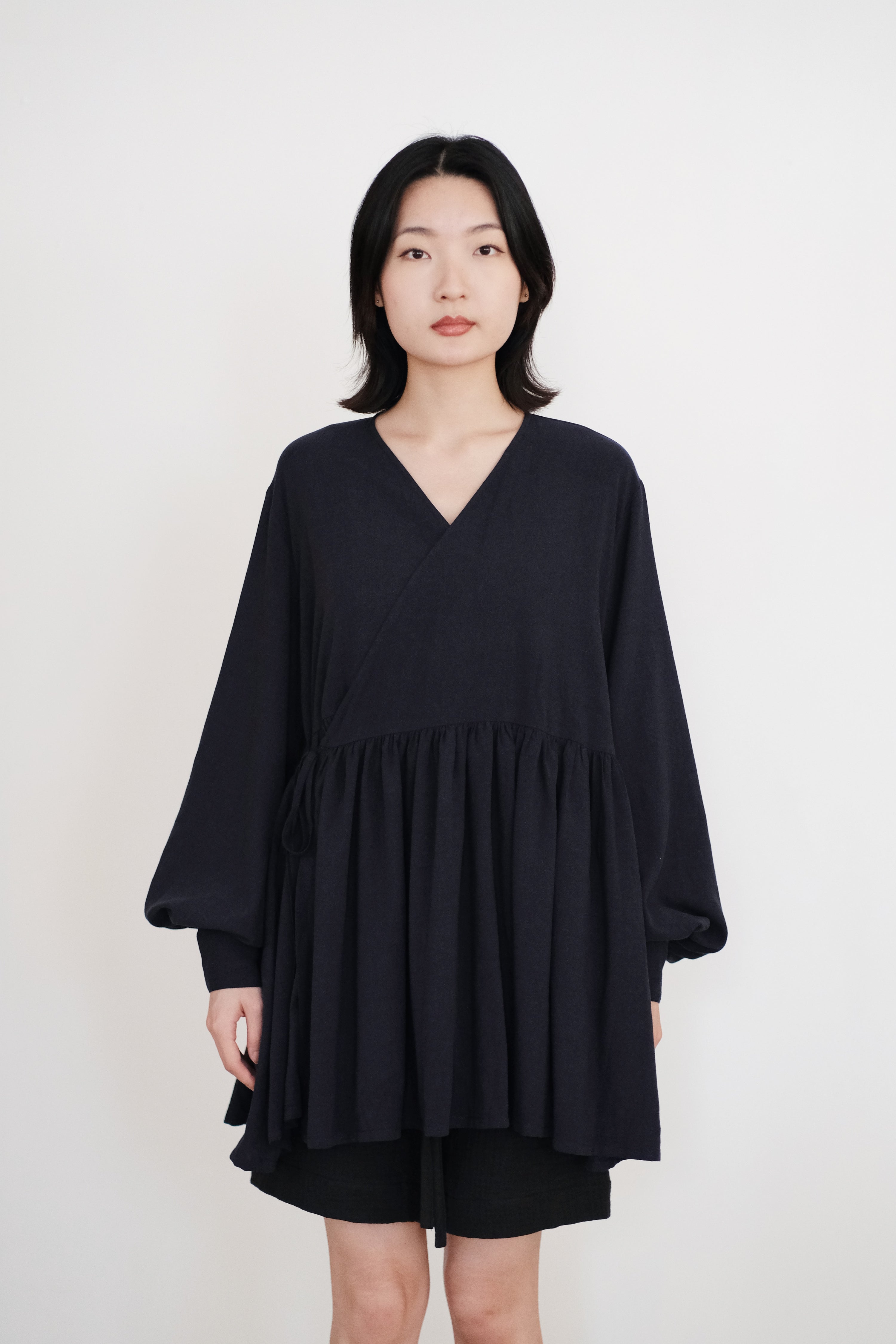 KASLEY BLOUSE (NAVY)