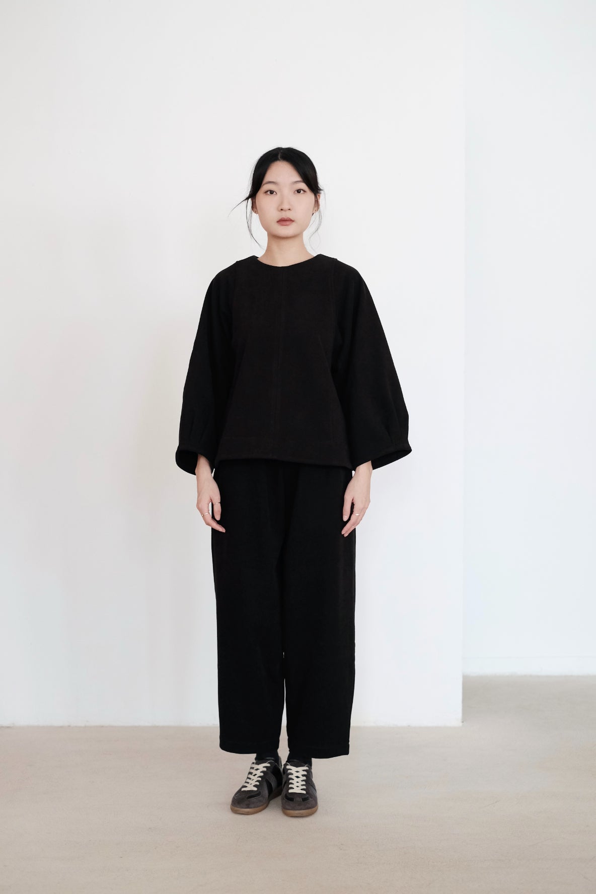 EICHI BLOUSE (BLACK)